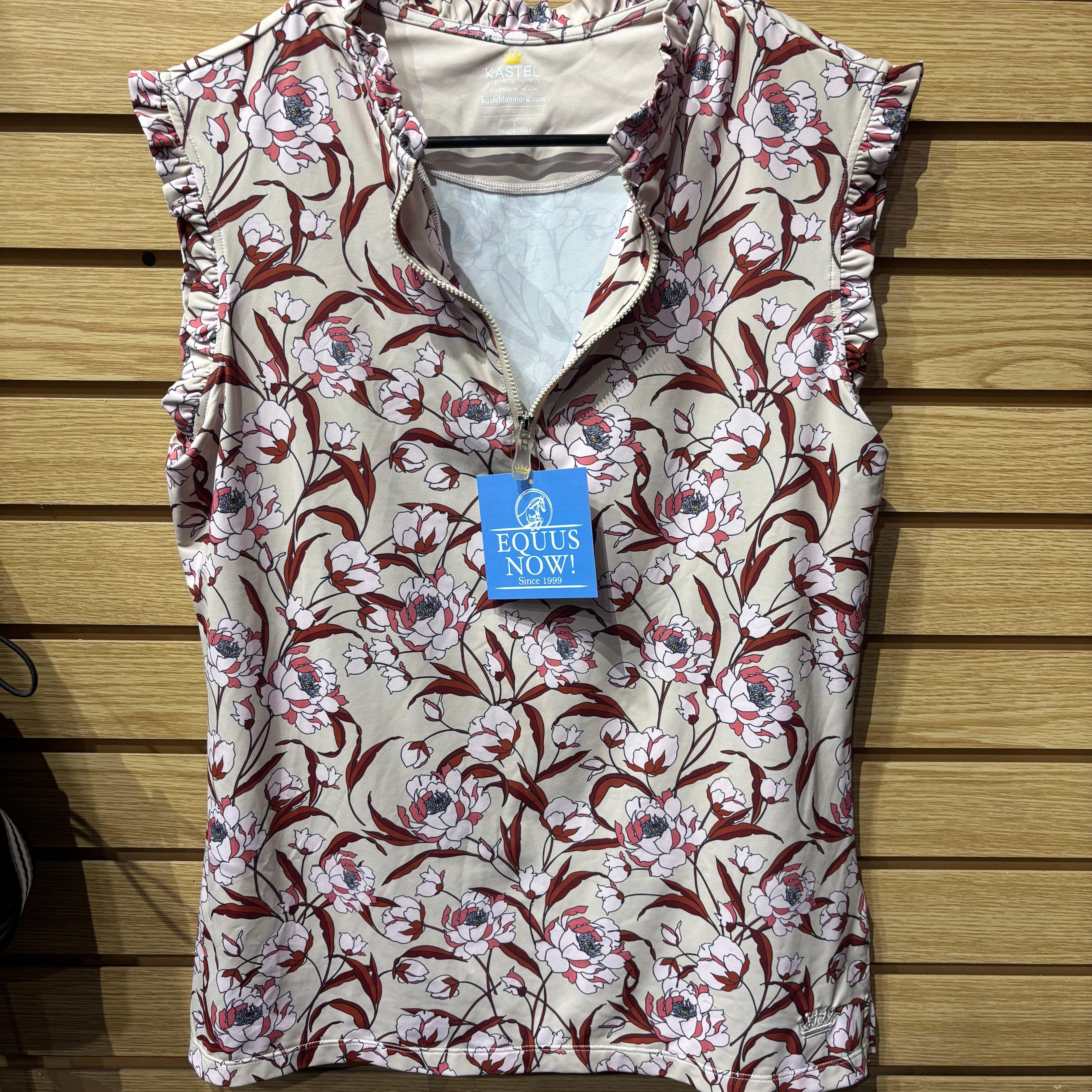 Used Large Floral Kastel Denmark Tank