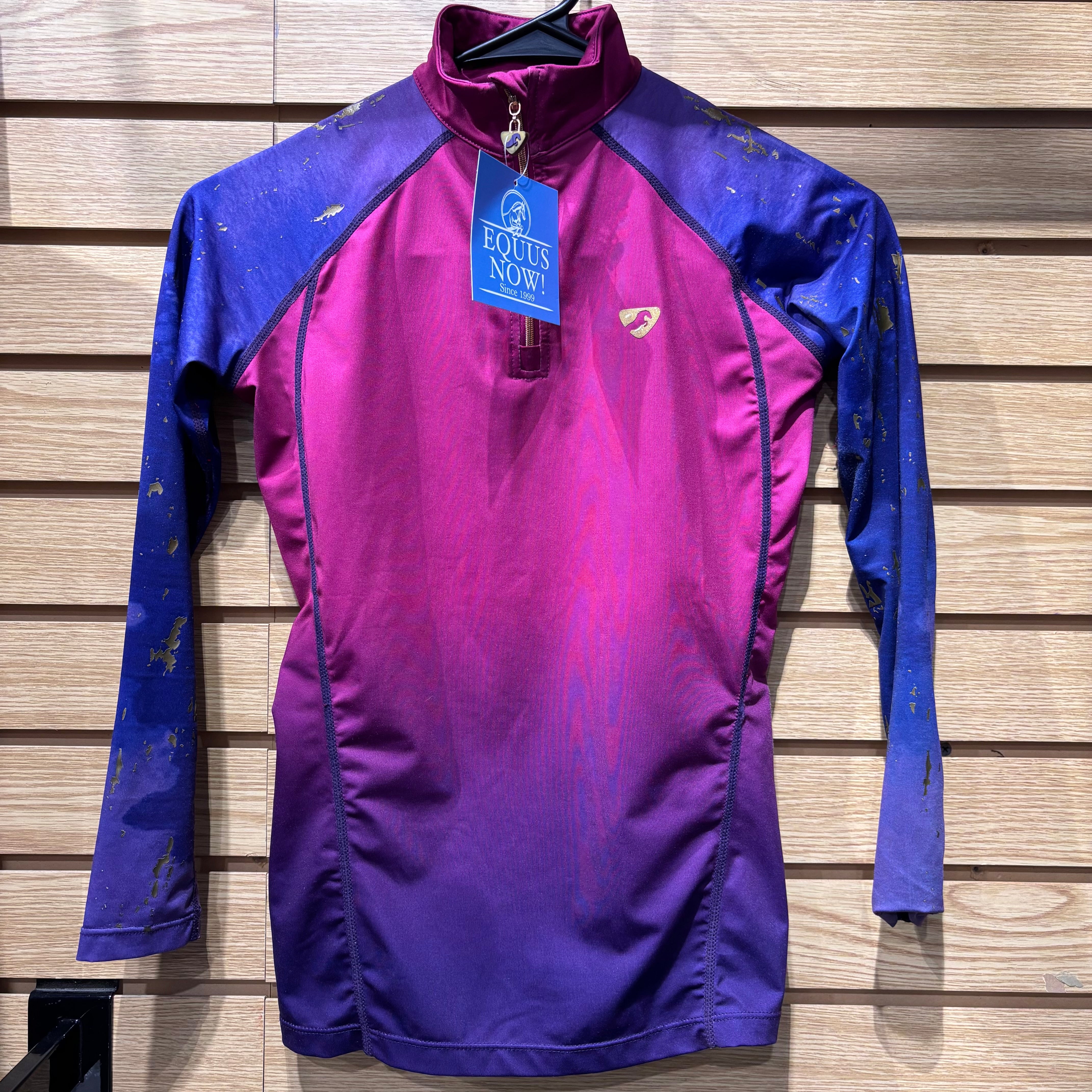 Used 9/10 YR Pink Aubrion 1/4 Zip Shirt