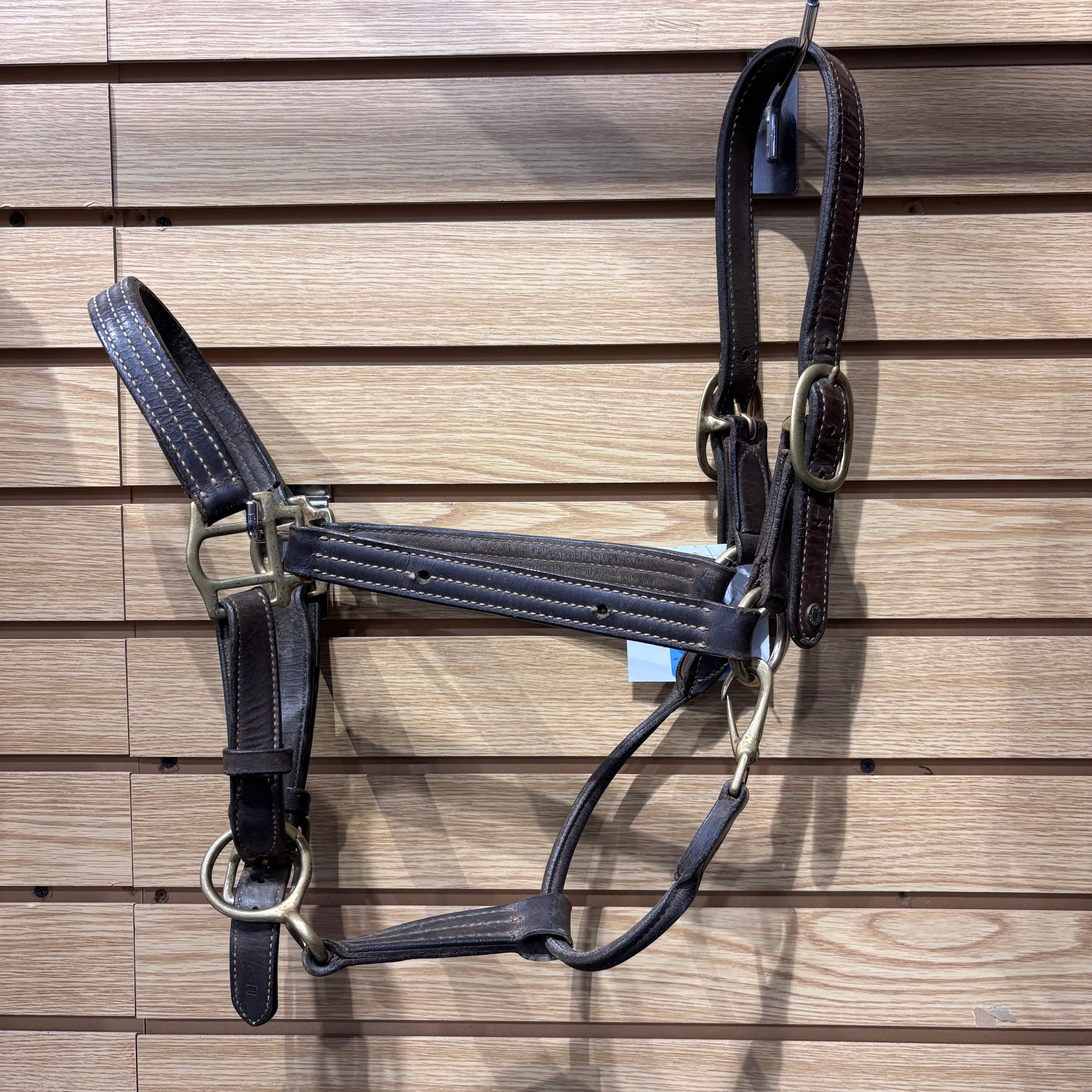 Used Dover Full Brown Leather Halter