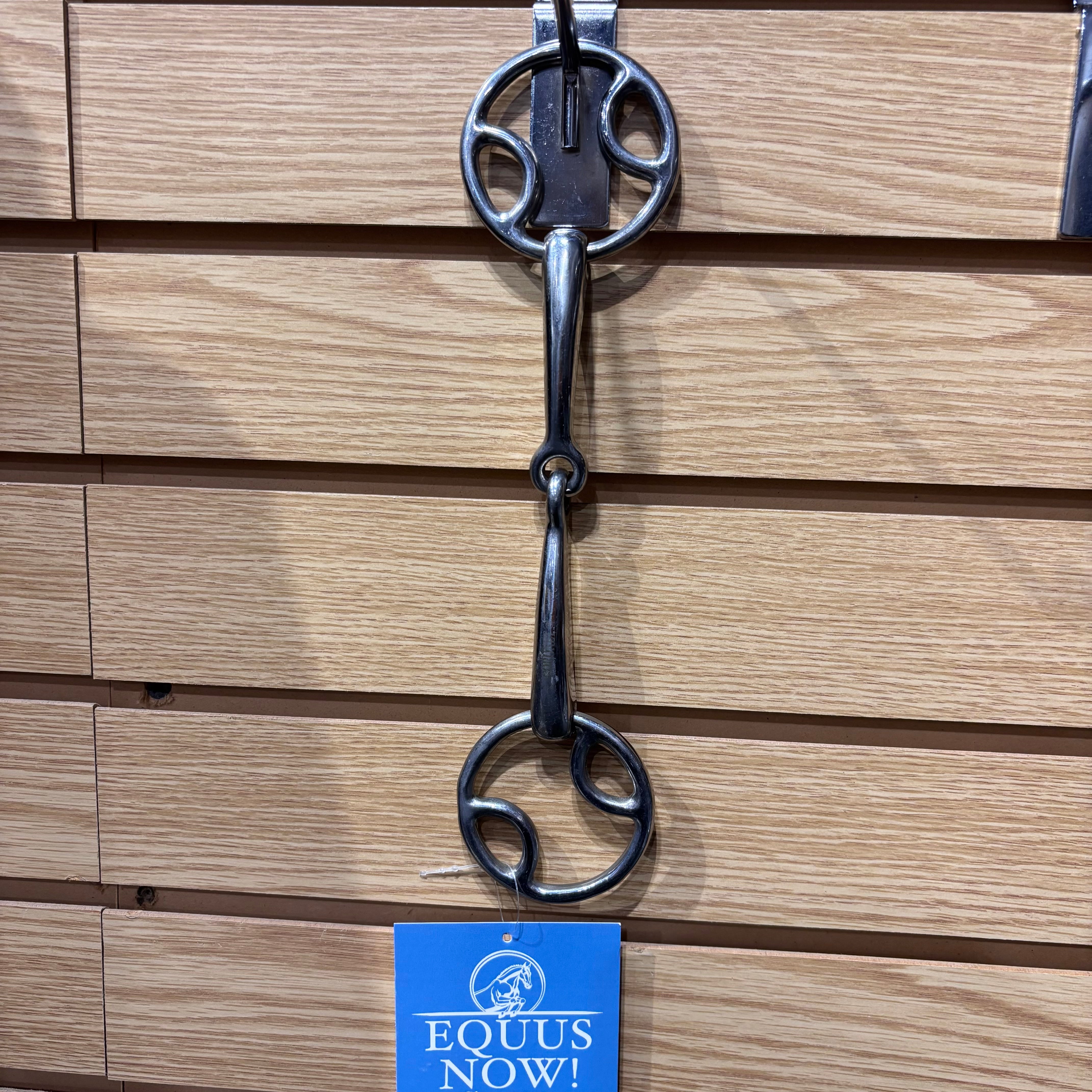 Used 5.5" Coronet Loop Ring Gag Bit