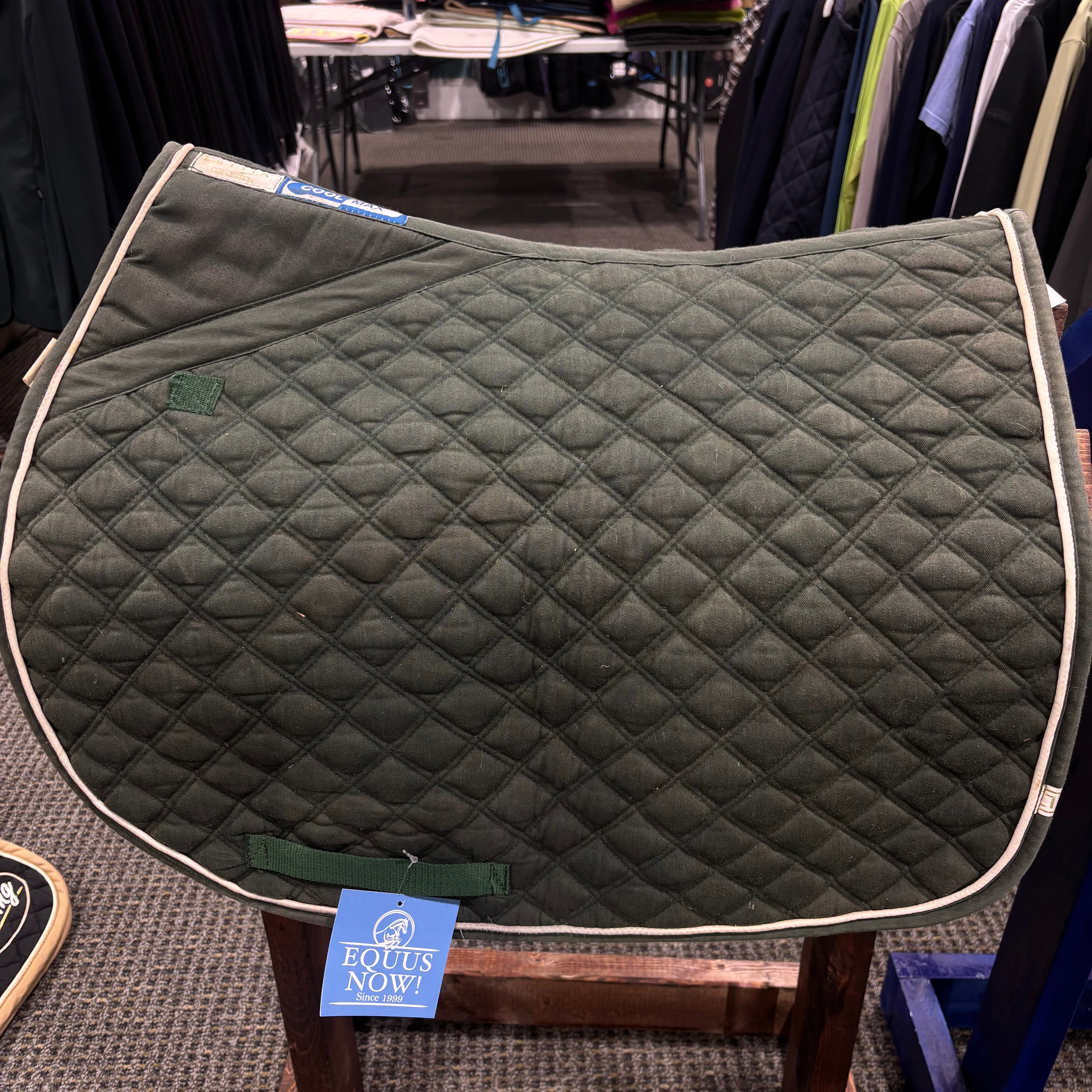 Used AP Green Lettia Coolmax Saddle Pad