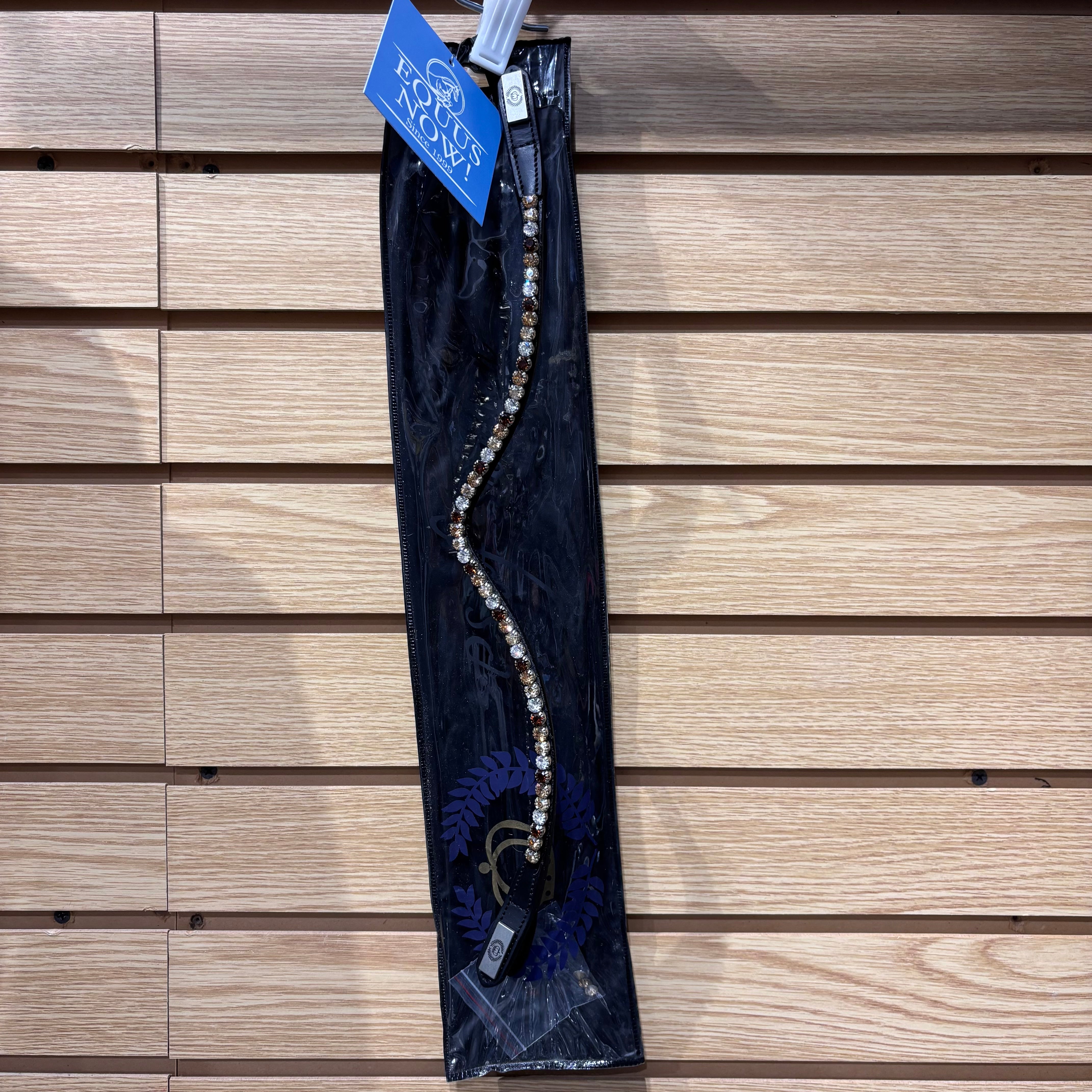 Used Size 3 Black/Gold PS of Sweden Browband