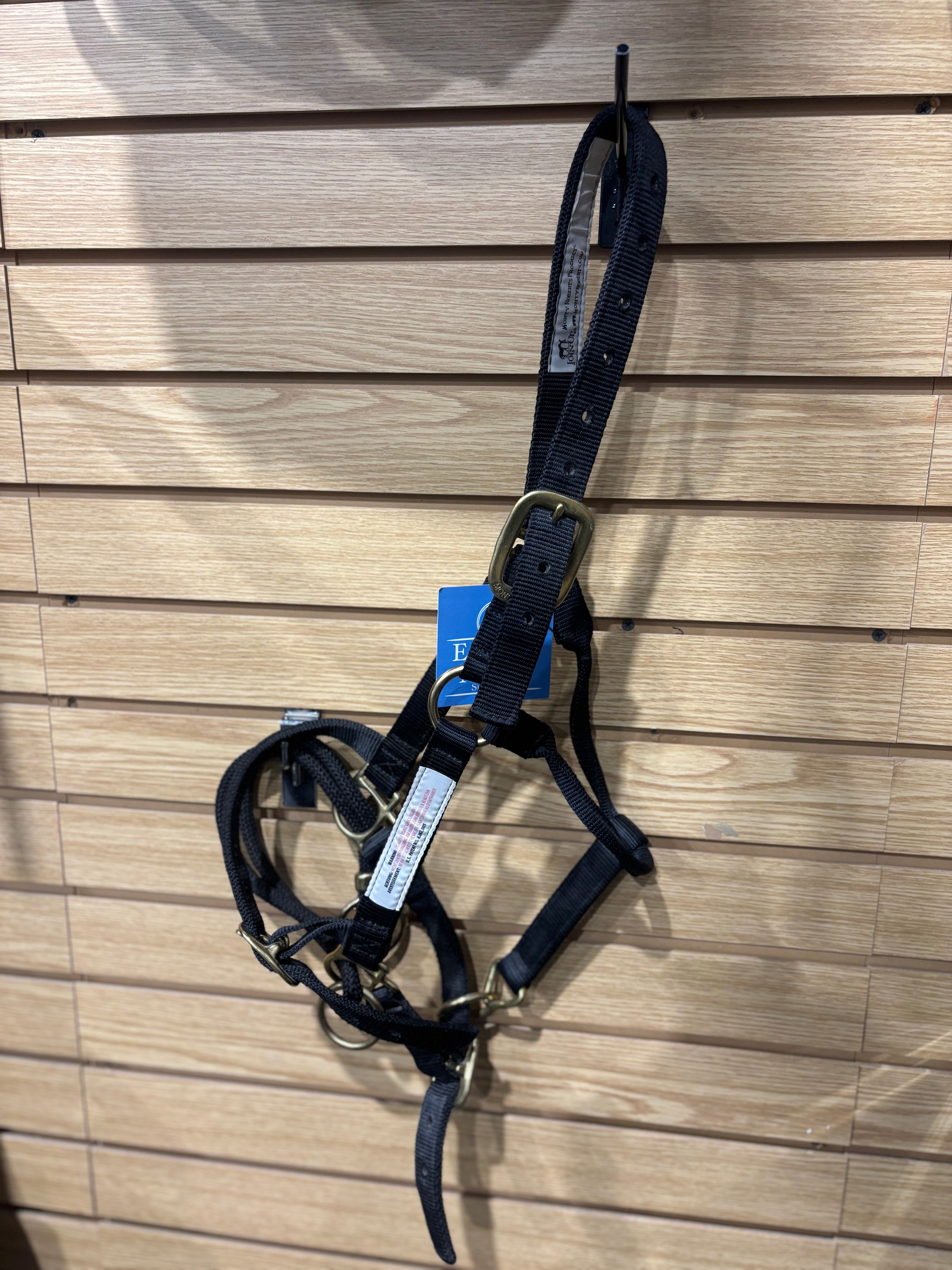Used Black Monty Roberts Leverage Halter
