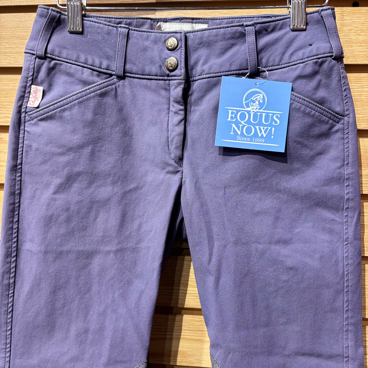Used 26 Purple Tailored Sportsman Knee Patch Breeches