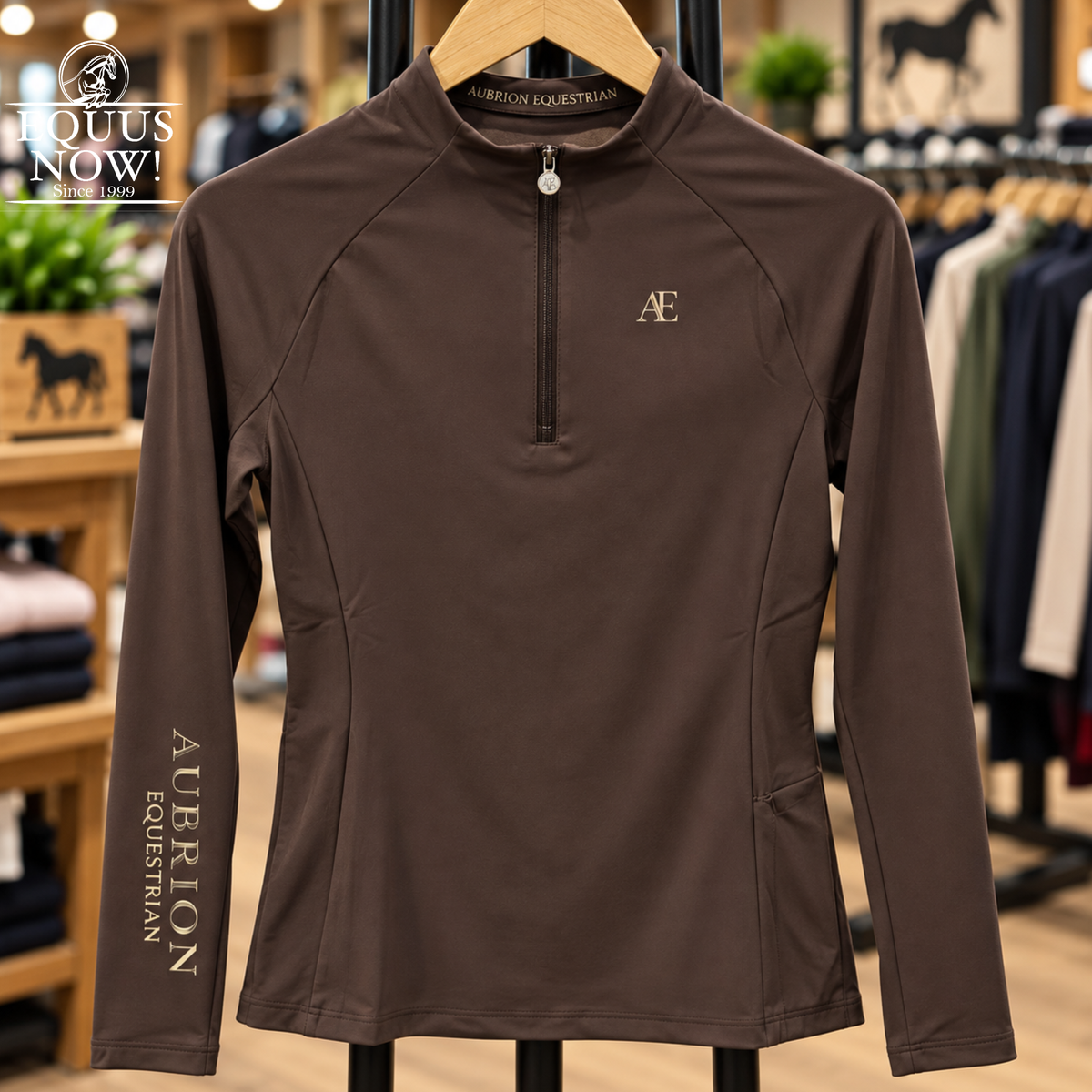 Aubrion Equestrian Winter Long Sleeve Base Layer