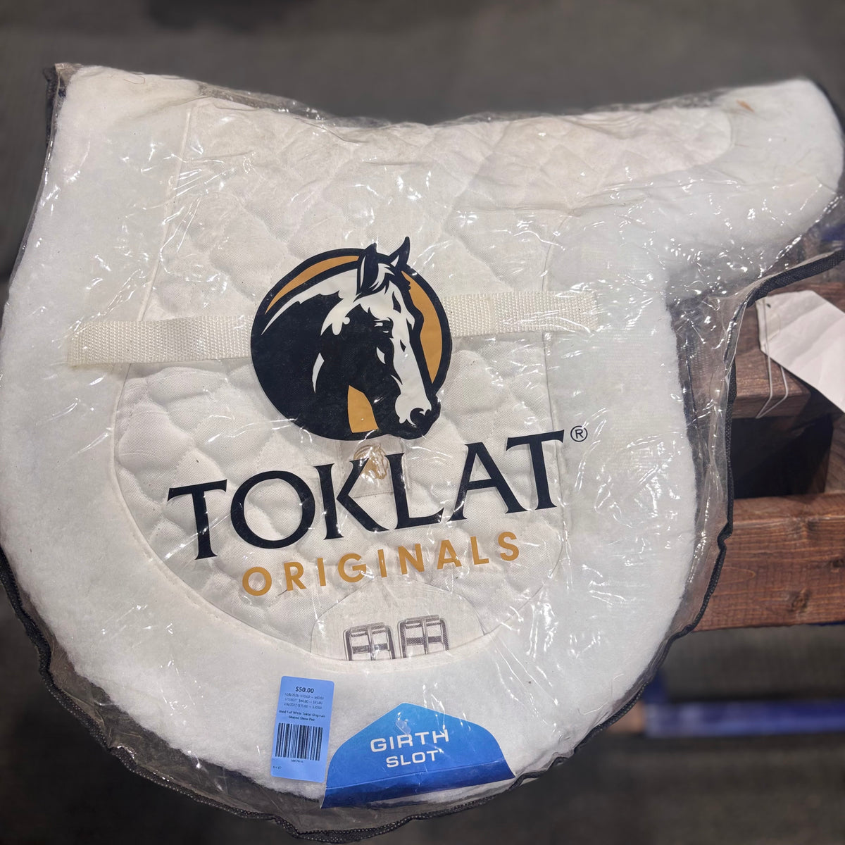 Used Full White Toklat Originals Shaped Show Pad