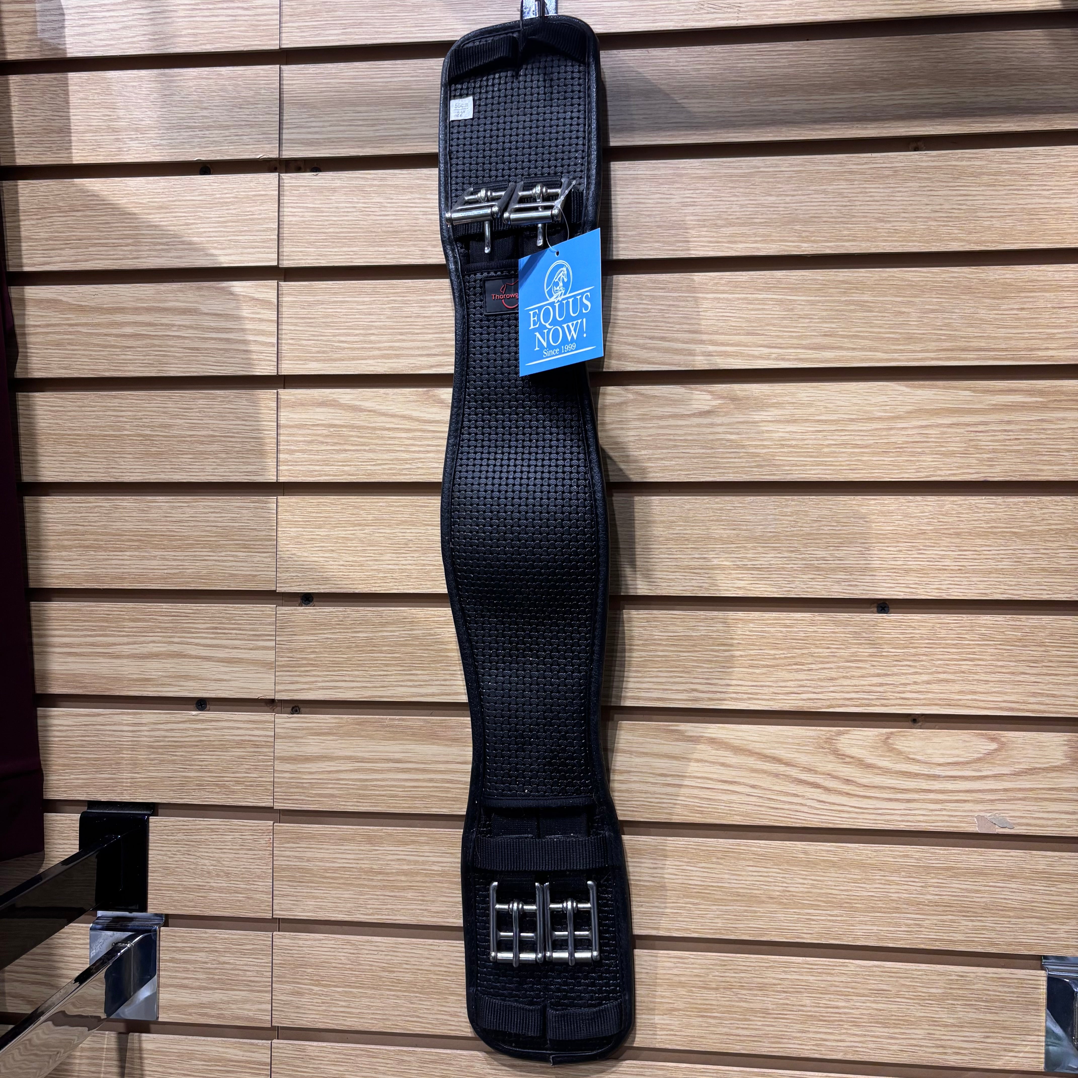 Used 22" Black Thorowgood Dressage Girth
