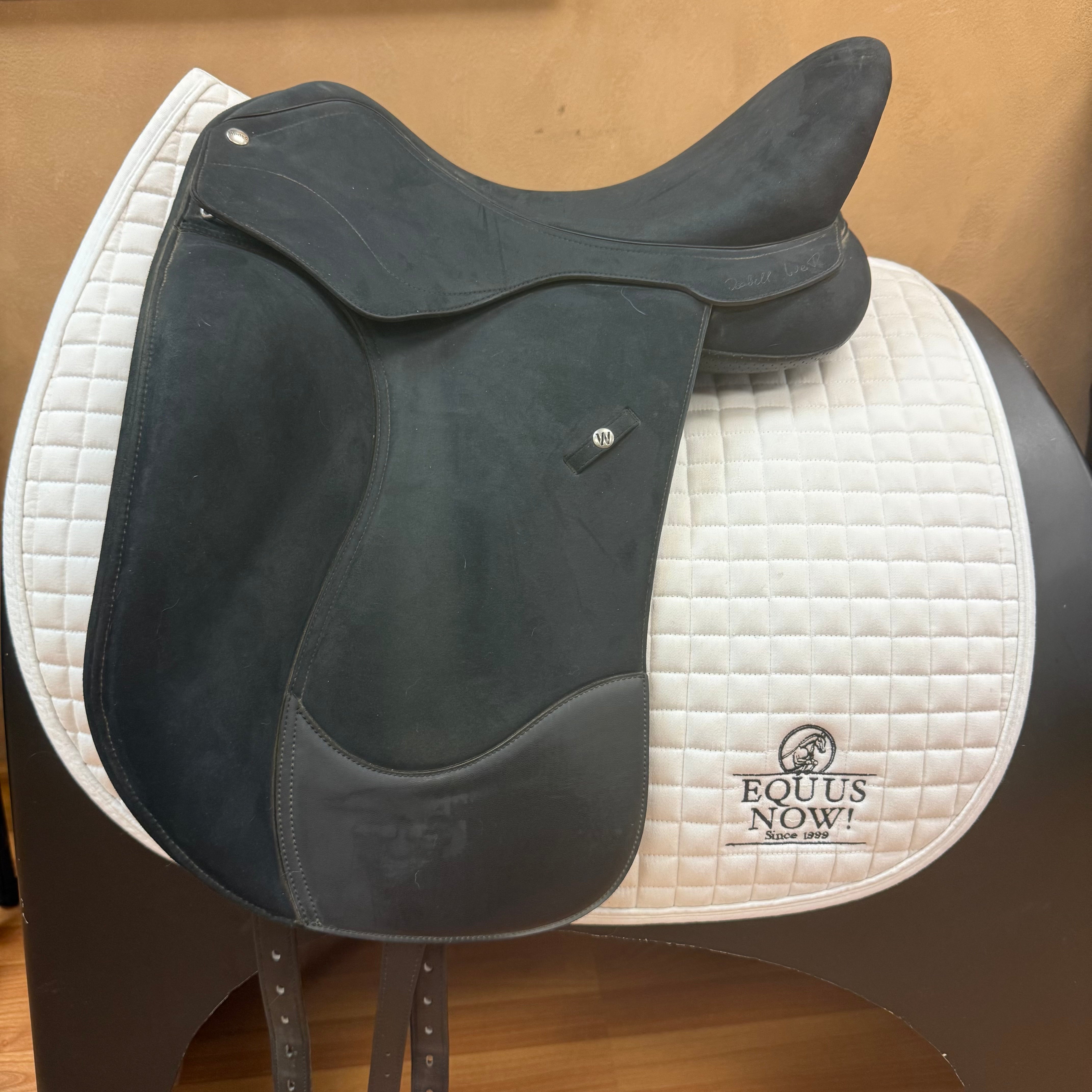 Used Wintec Isabel Dressage Saddle 17" Extra Wide