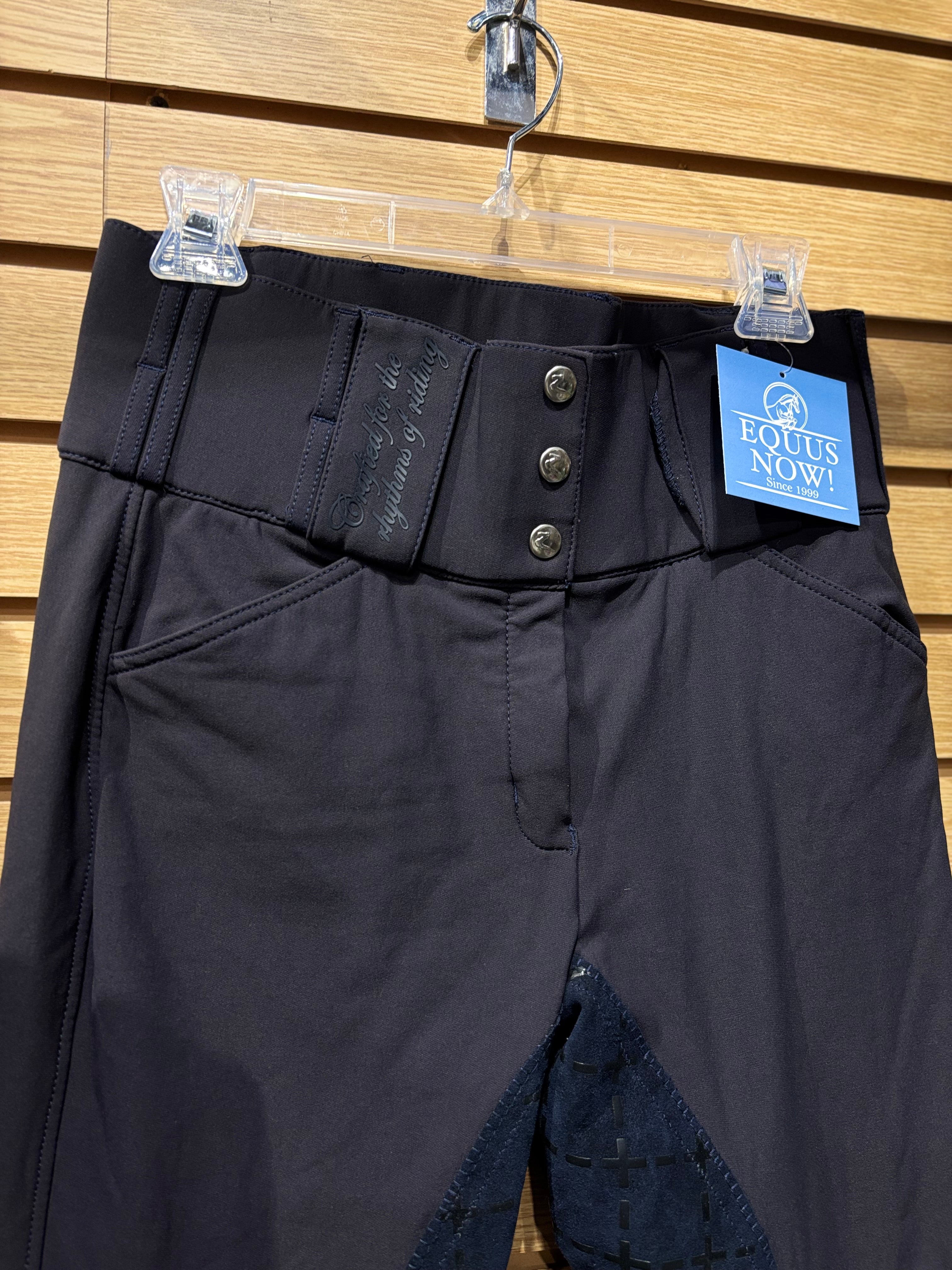 Used 30 Navy Horze Full Seat Breeches