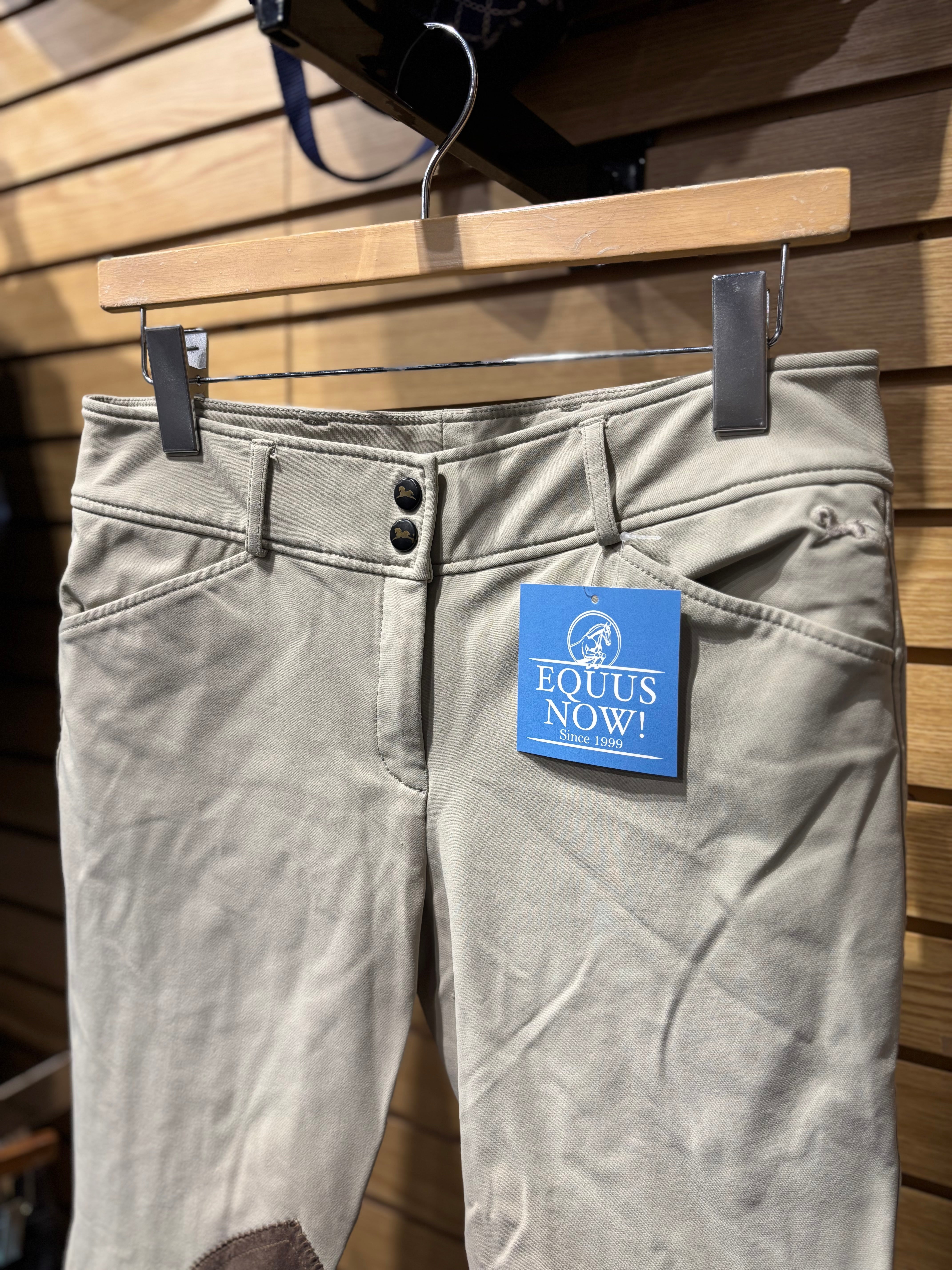 Used RJ Classics 30R Tan Knee Patch Breeches
