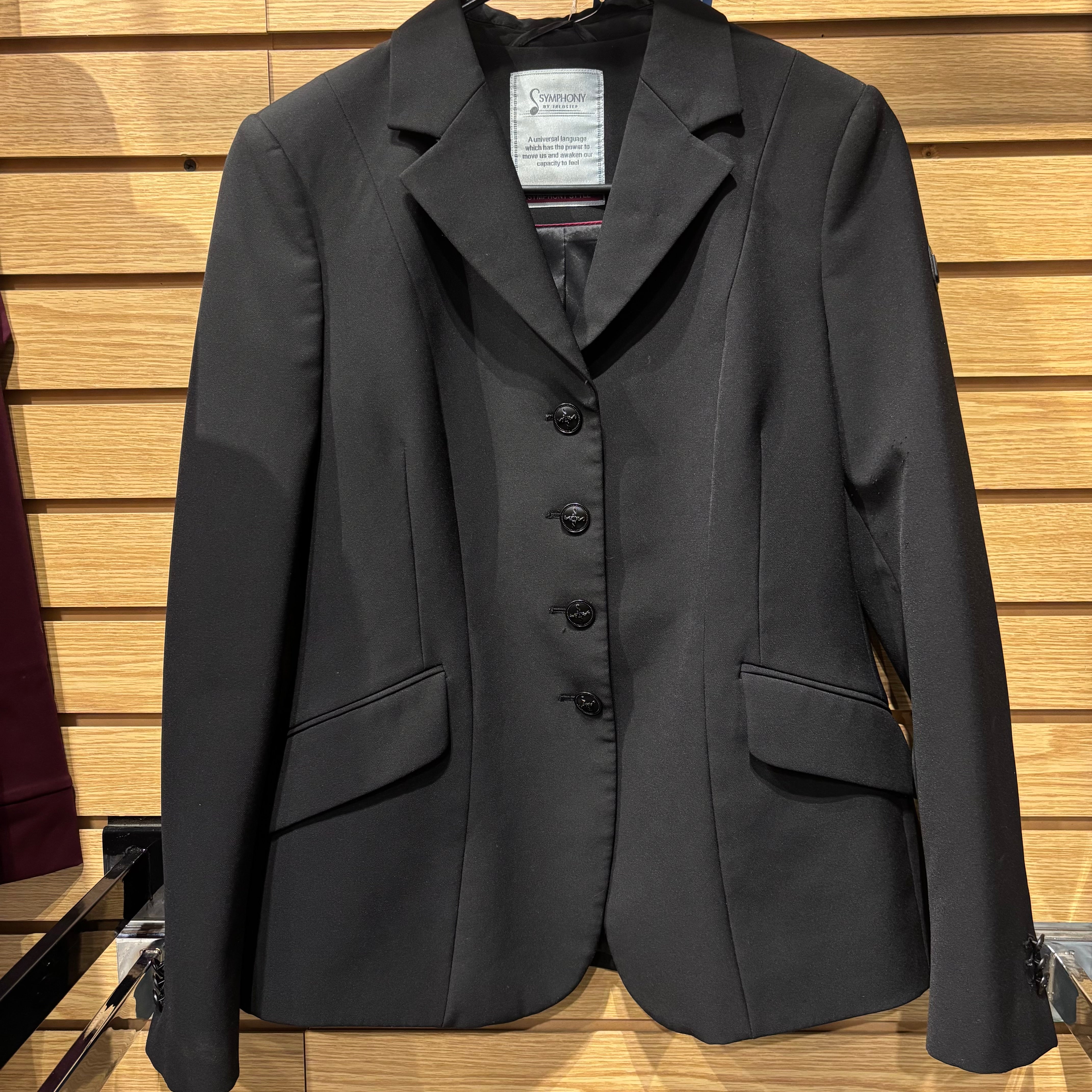 Used UK 8 Black Tredstep Symphony Hunt Coat
