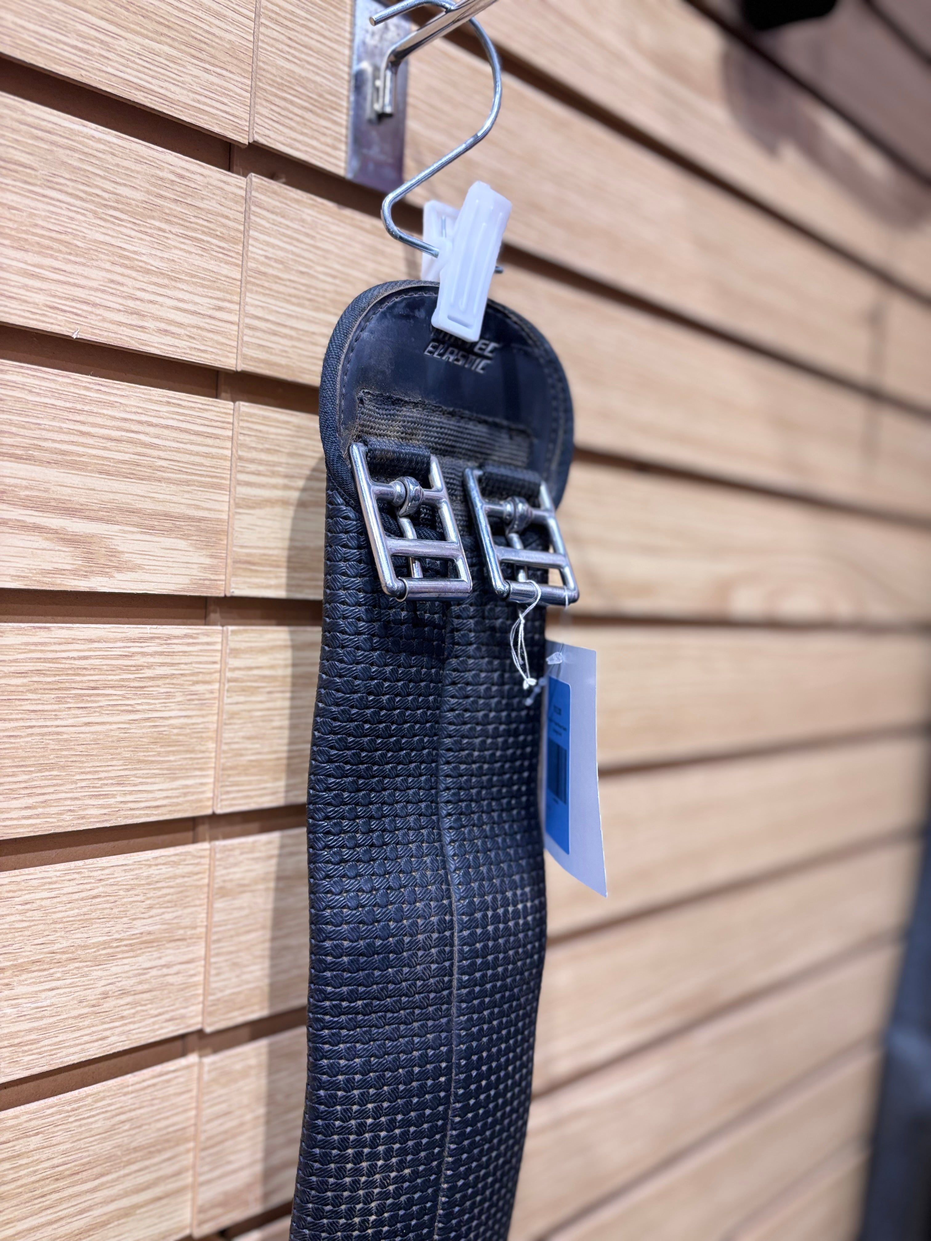 Used 24" Black Wintec Elastic Dressage Girth