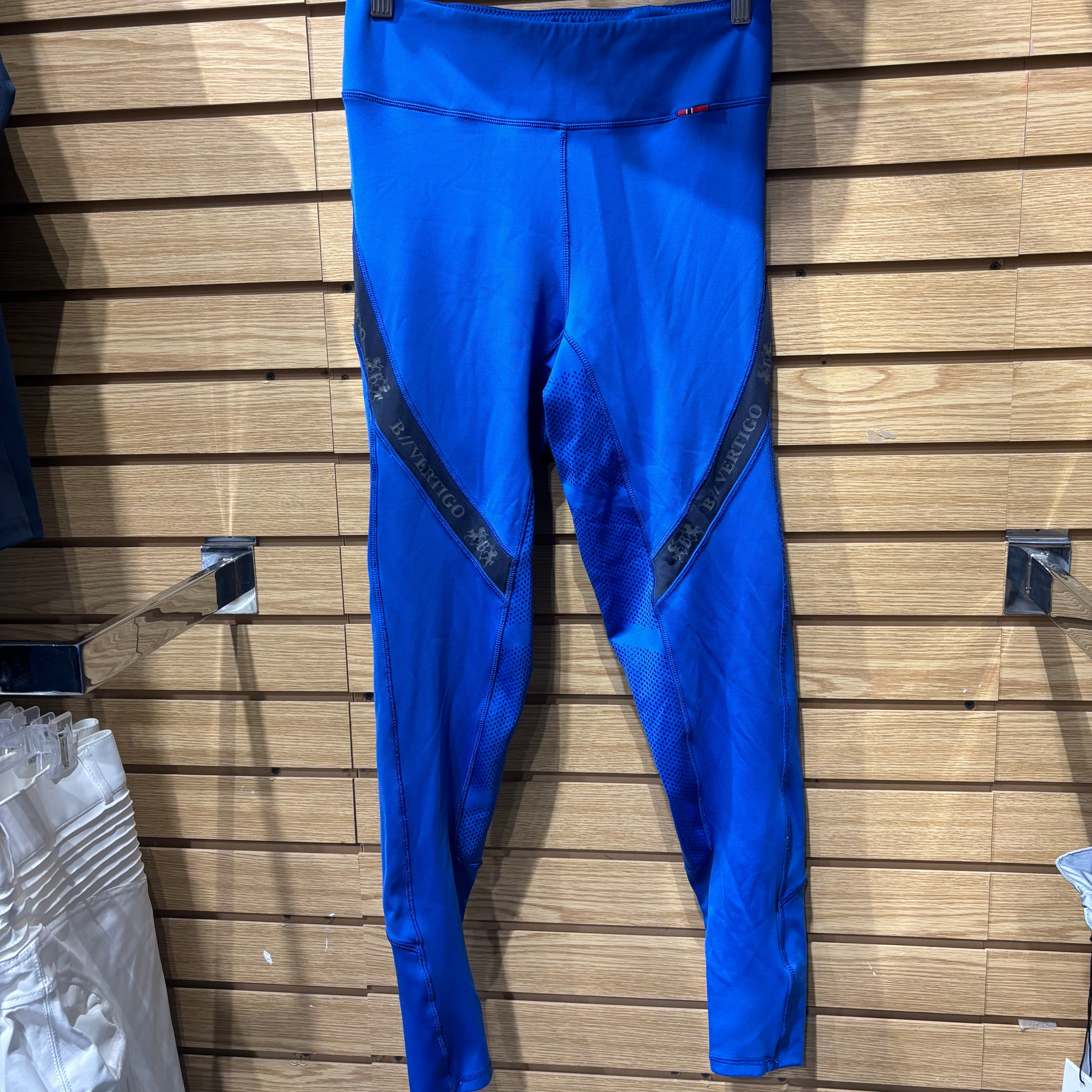 Used B Vertigo 26/28 Blue Silicone Full Seat Breeches