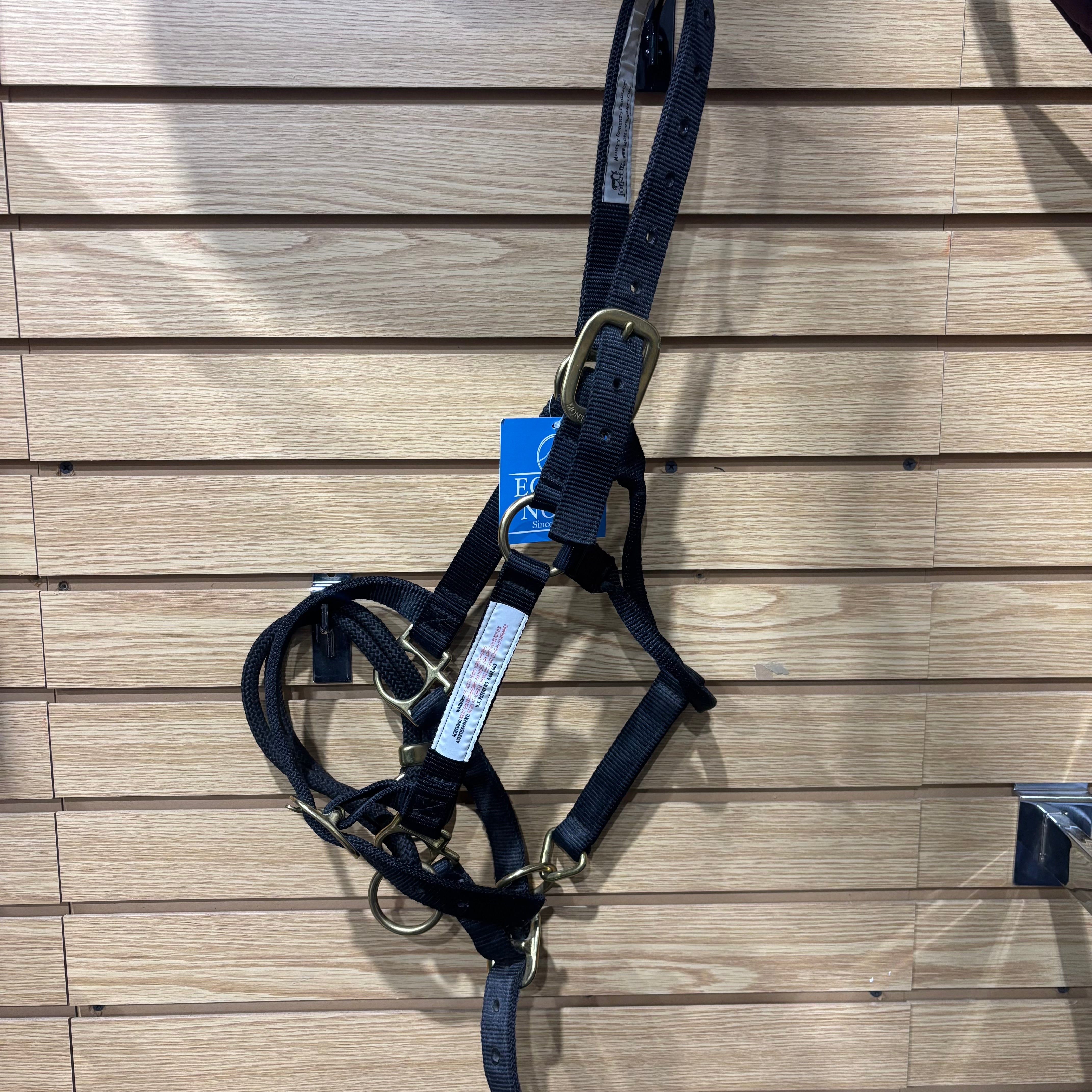 Used Black Monty Roberts Leverage Halter