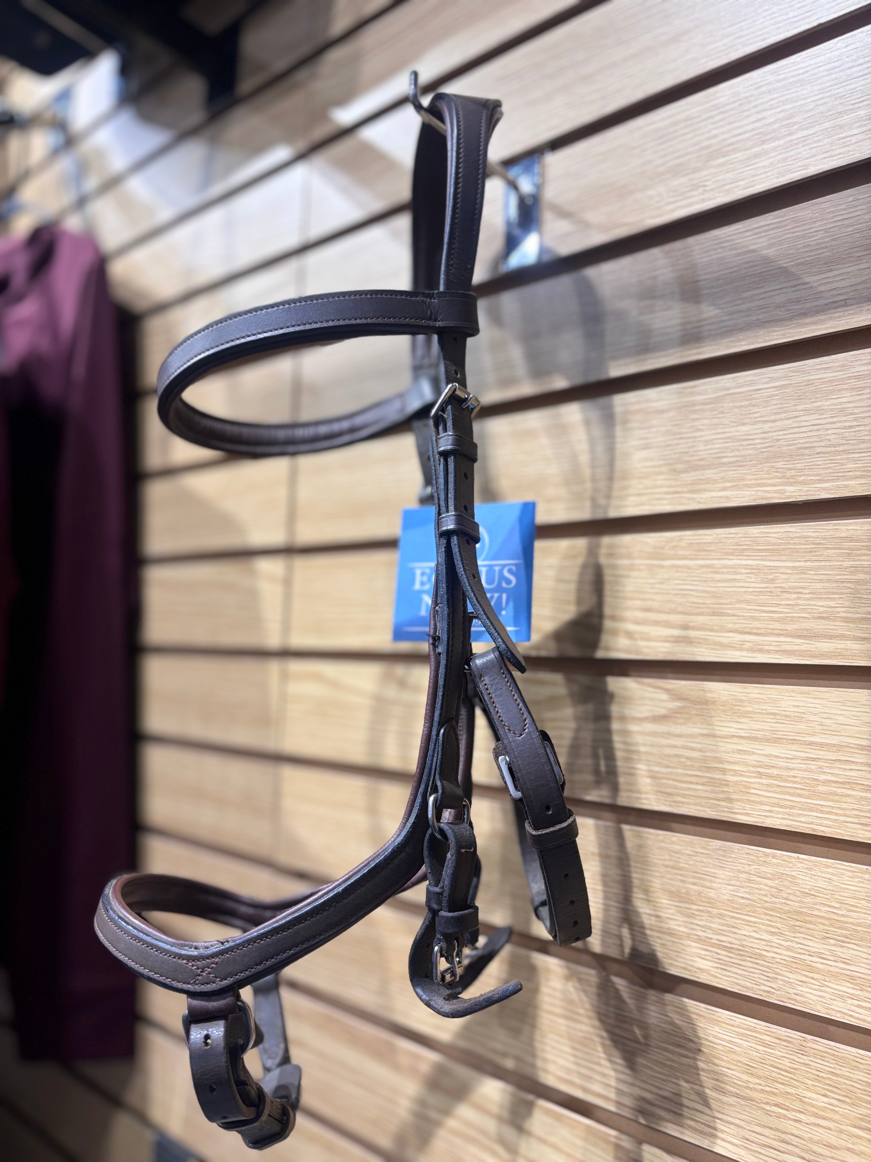 Used Horse Brown Rambo Micklem Anatomical Bridle