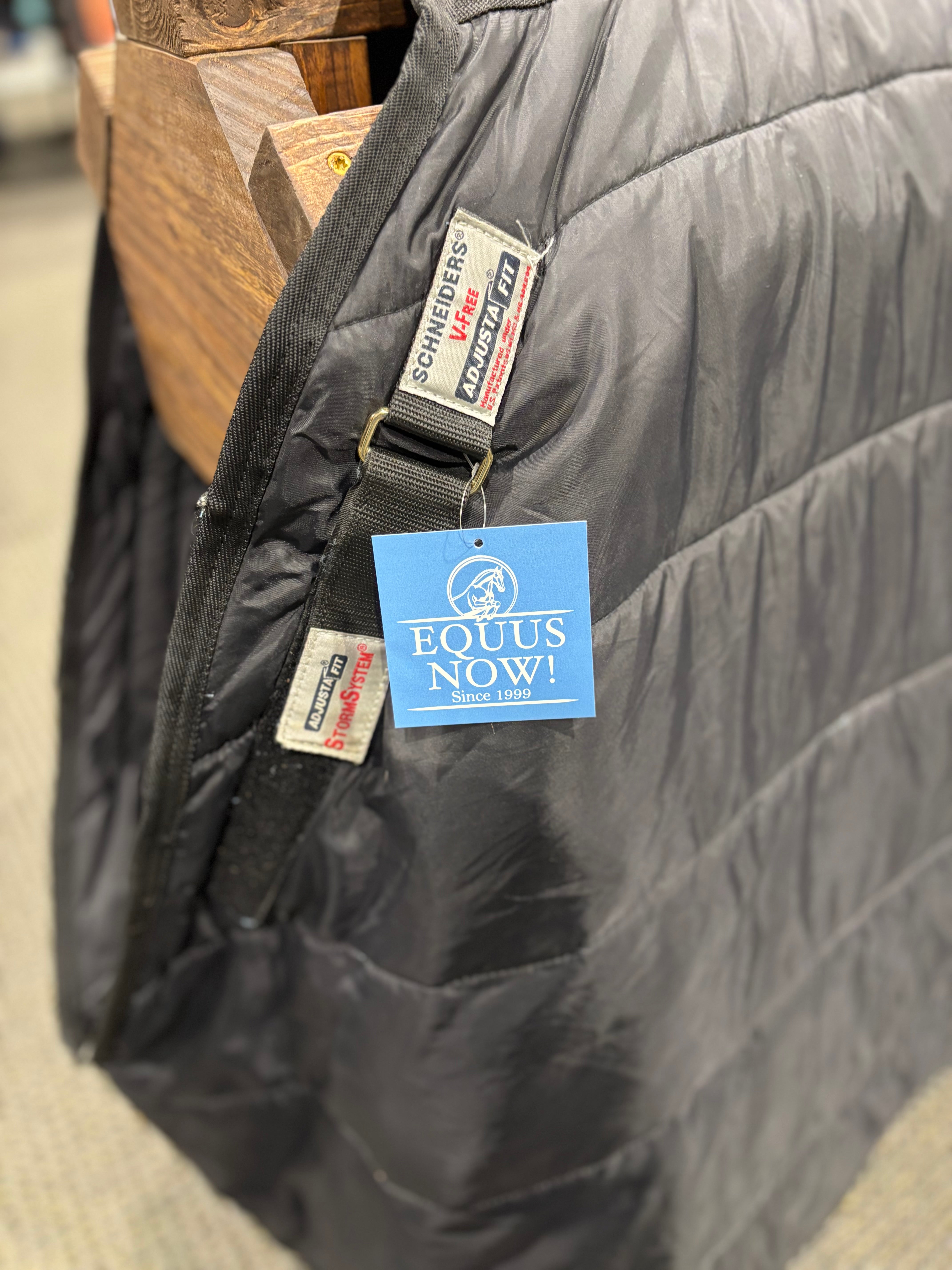 Used 78" Black Schneider's Blanket Liner