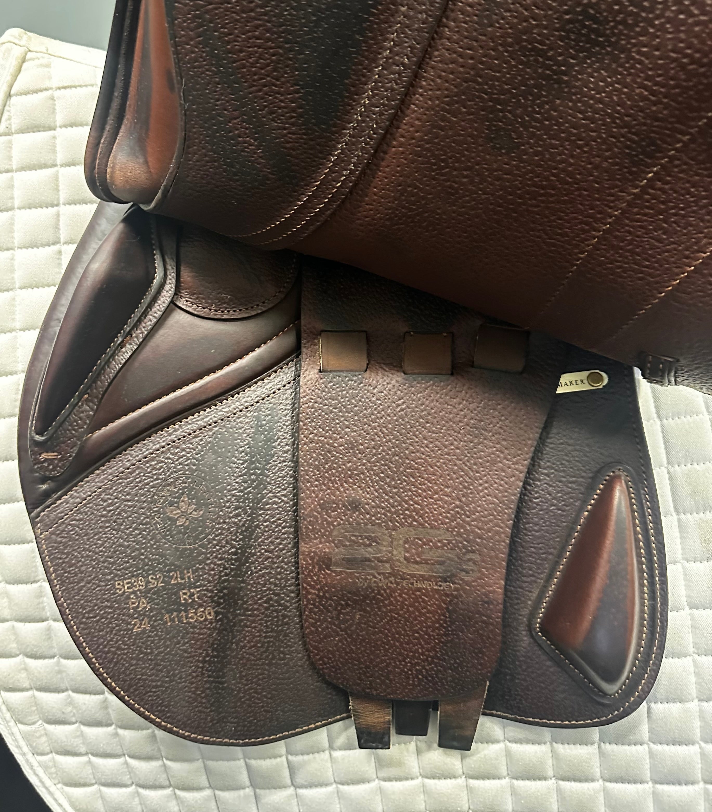 Used CWD Jump Saddle 17.5" Medium Gullet
