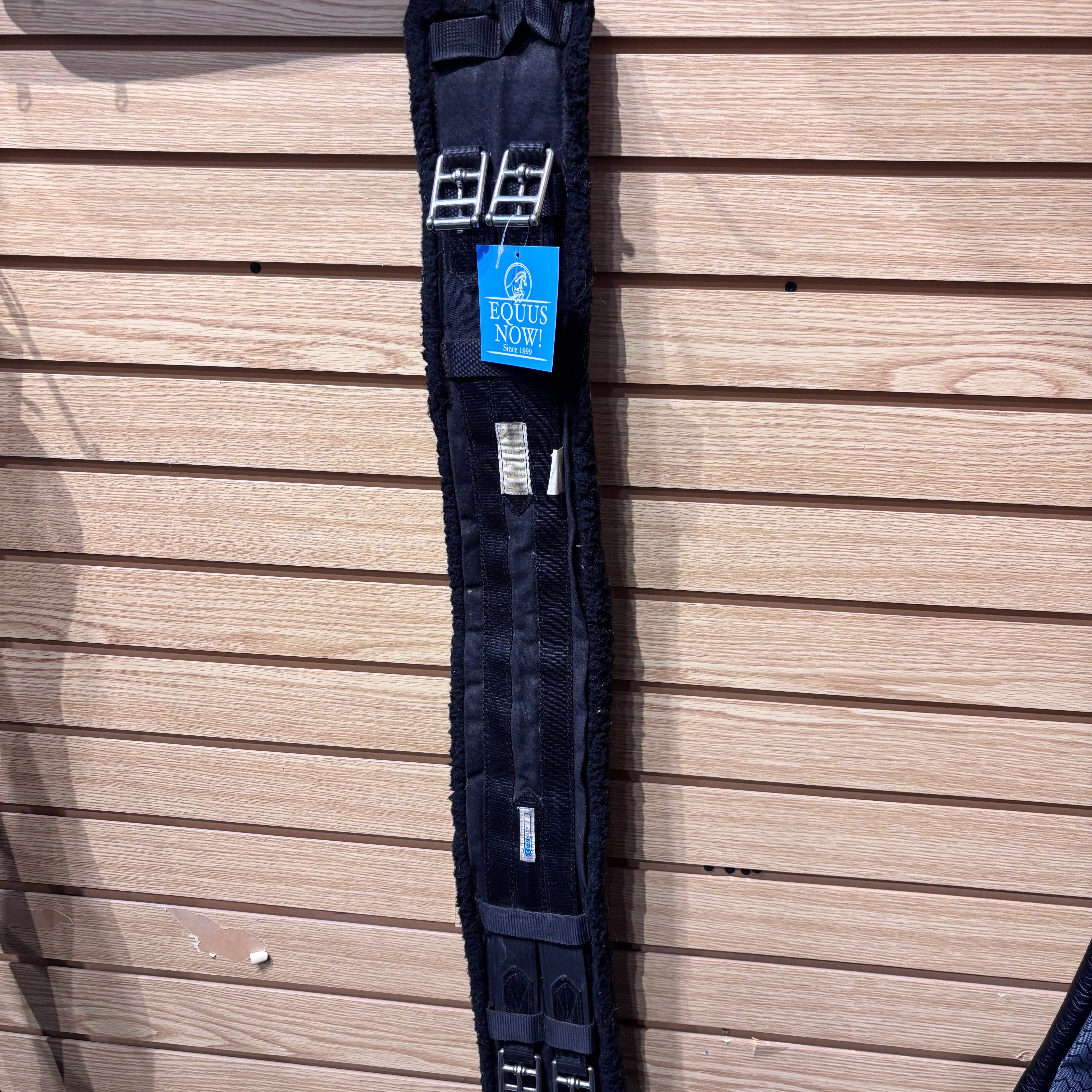 Used 32" Lettia CoolMax Black Dressage Girth