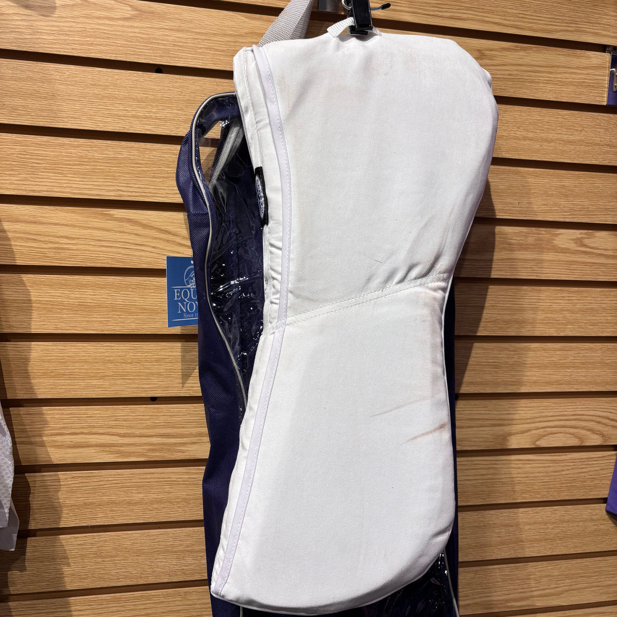 Used Full White Weatherbeeta Memory Foam Shimmable Half Pad