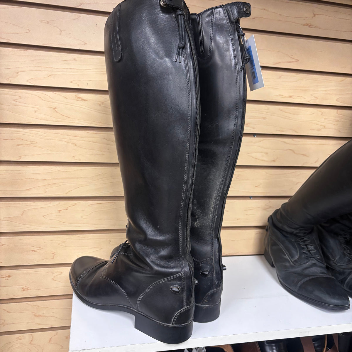Used 11 Black Arait Field Tall Boots- Med/ Wide