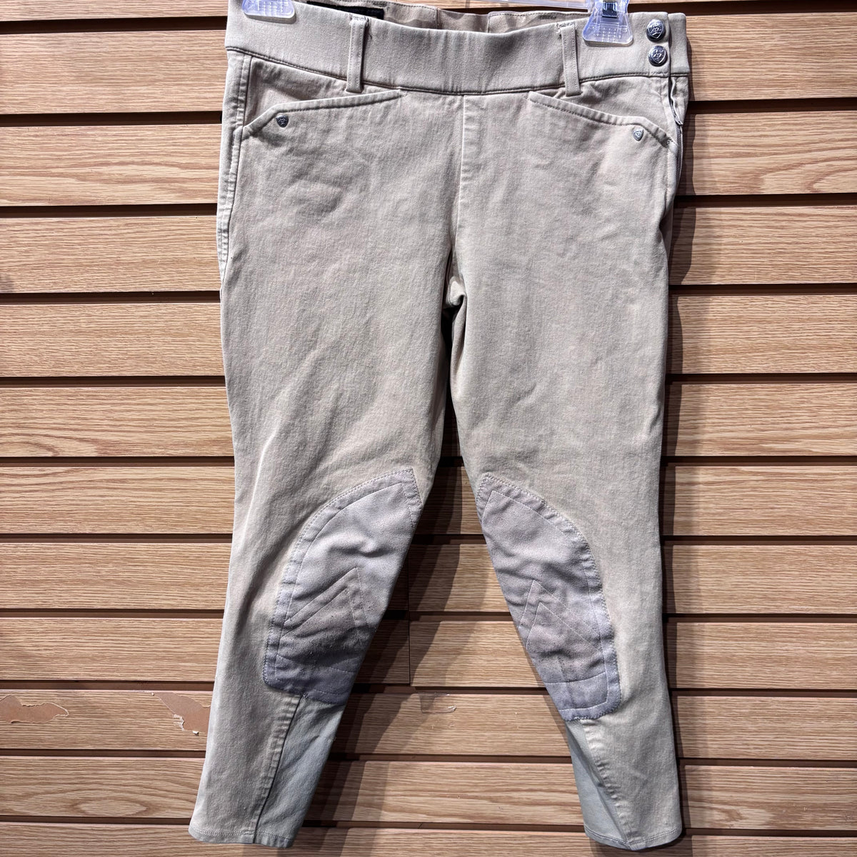 Used 26R Tan Ariat Breeches