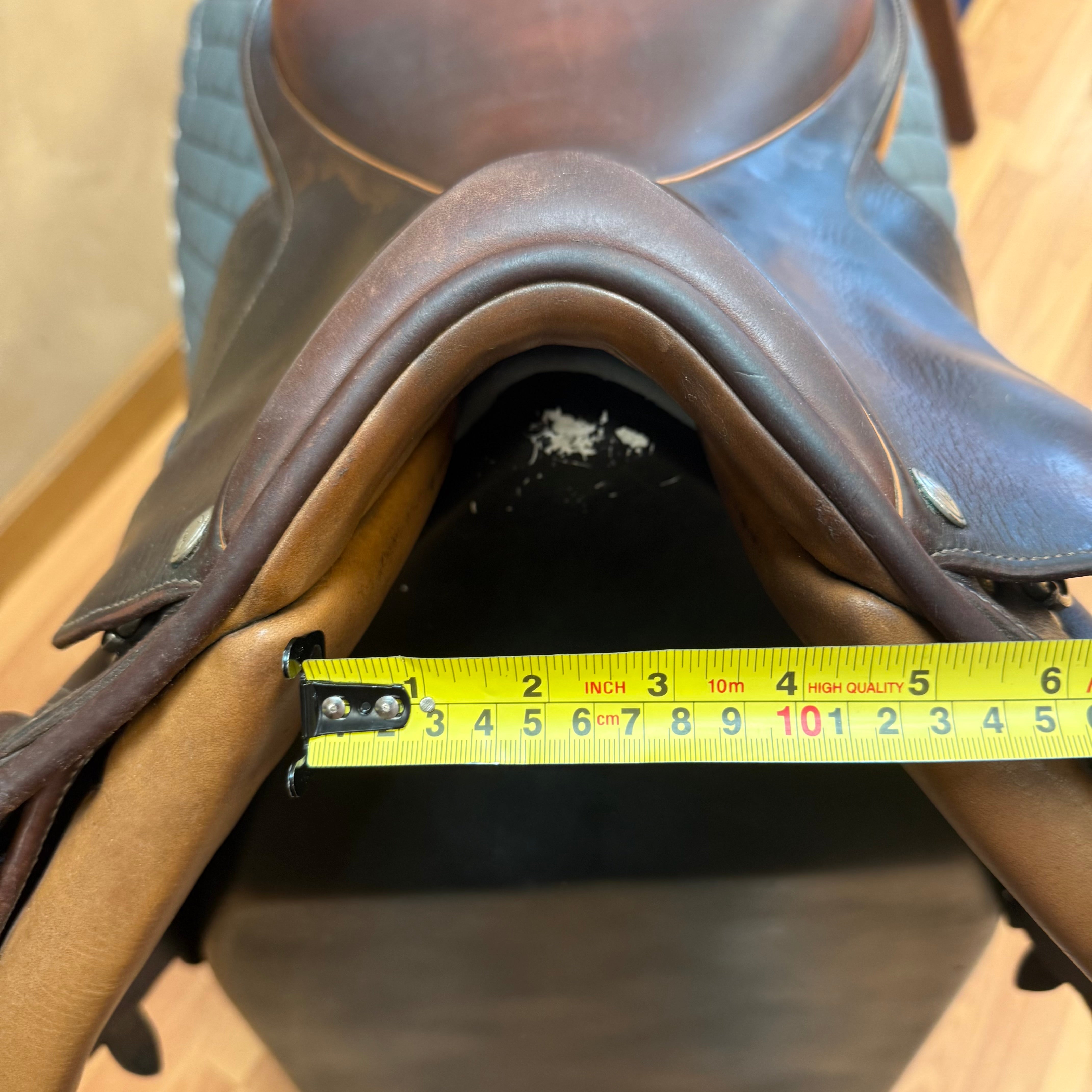 Used Pessoa Gen X Jump Saddle 17" Medium Tree SOLD