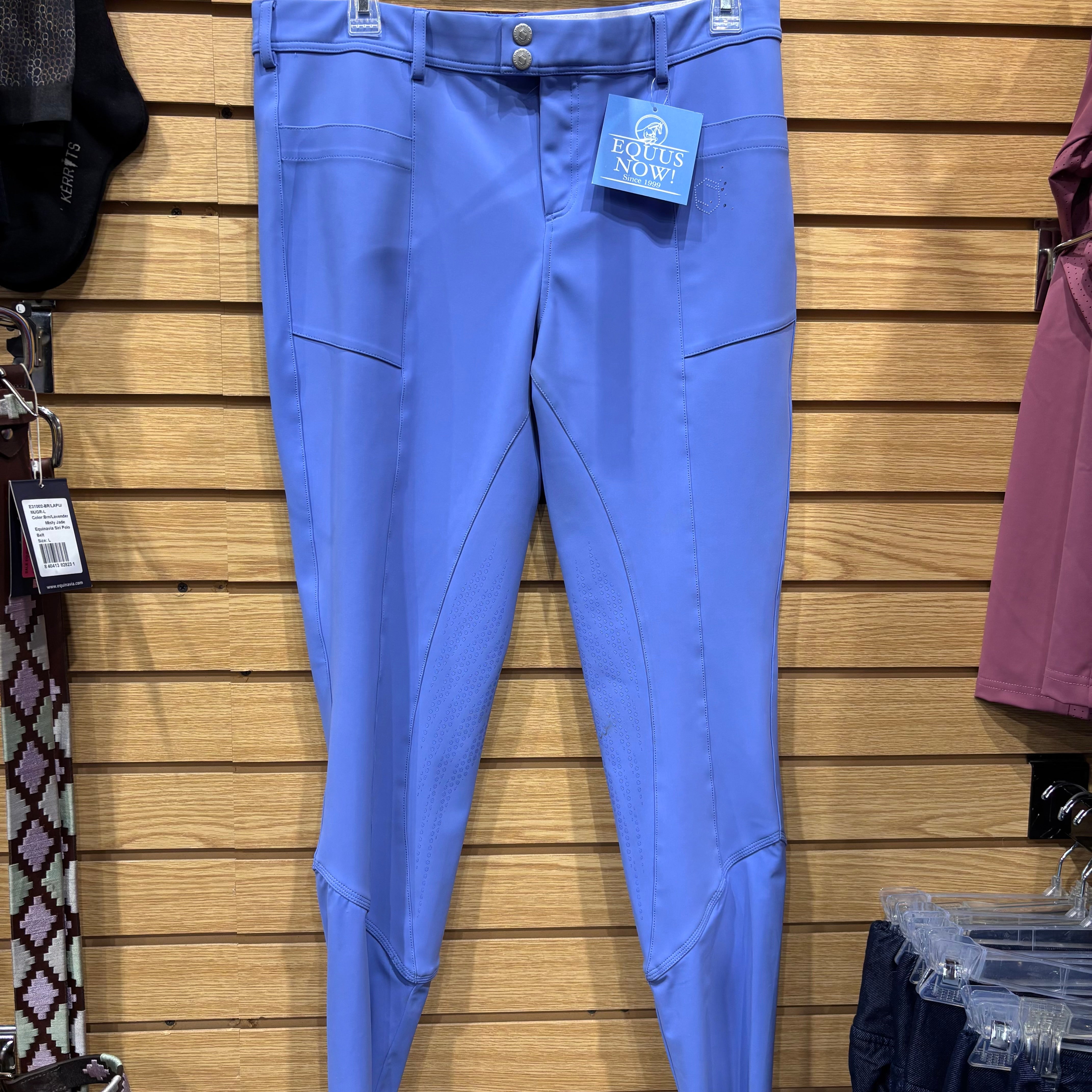 Used Samshield US 32 Baby Blue Knee Patch Breeches