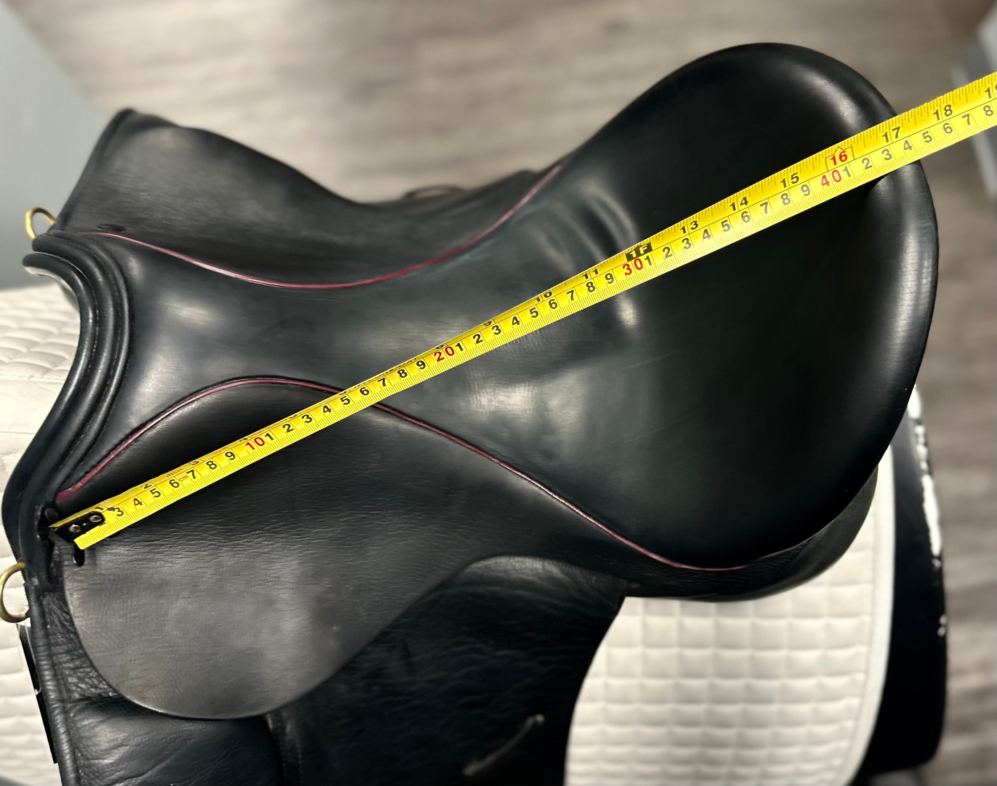 Used JRD Dressage Saddle 17 Wide Tree