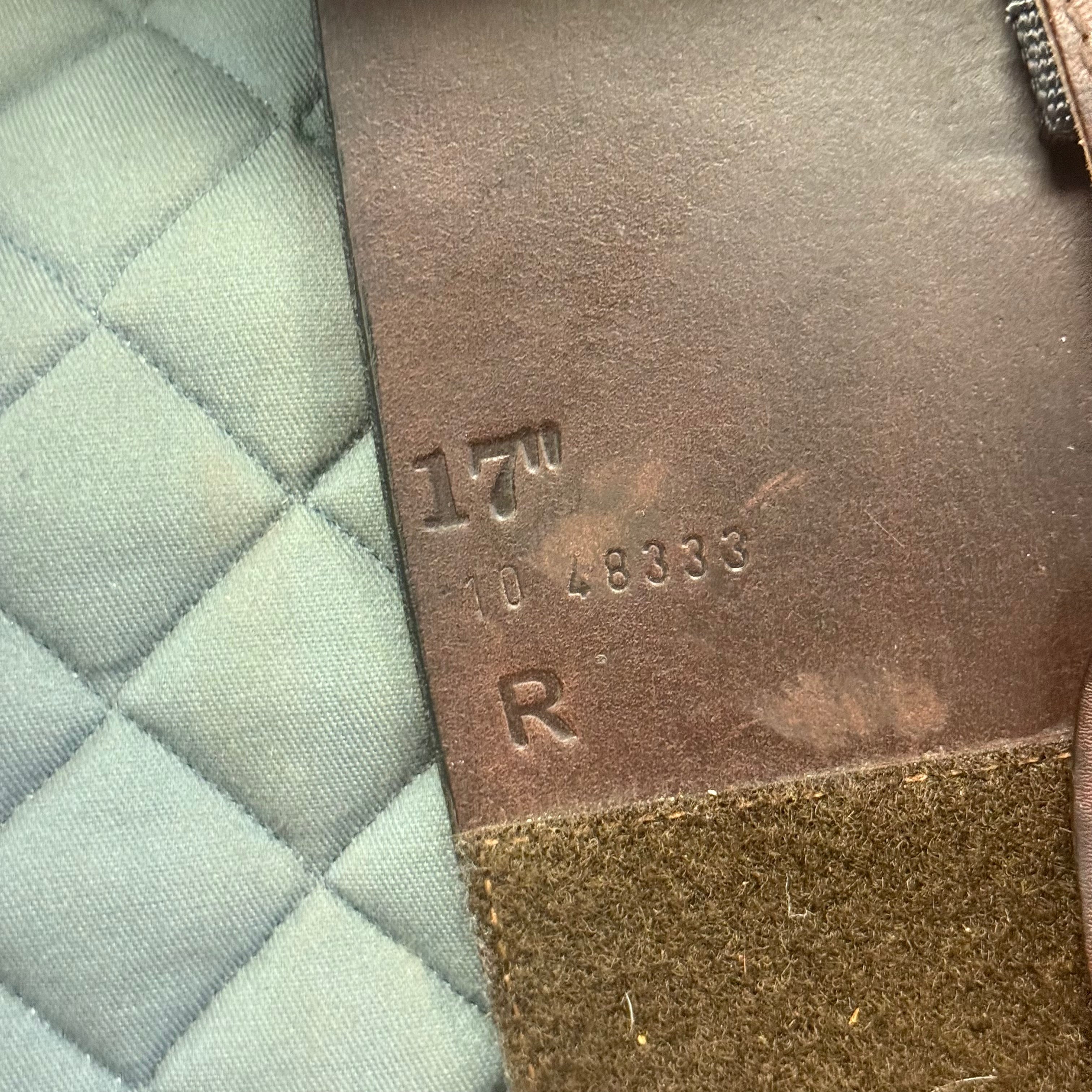 Used Circuit Jump Saddle 17" Medium Wide Tree