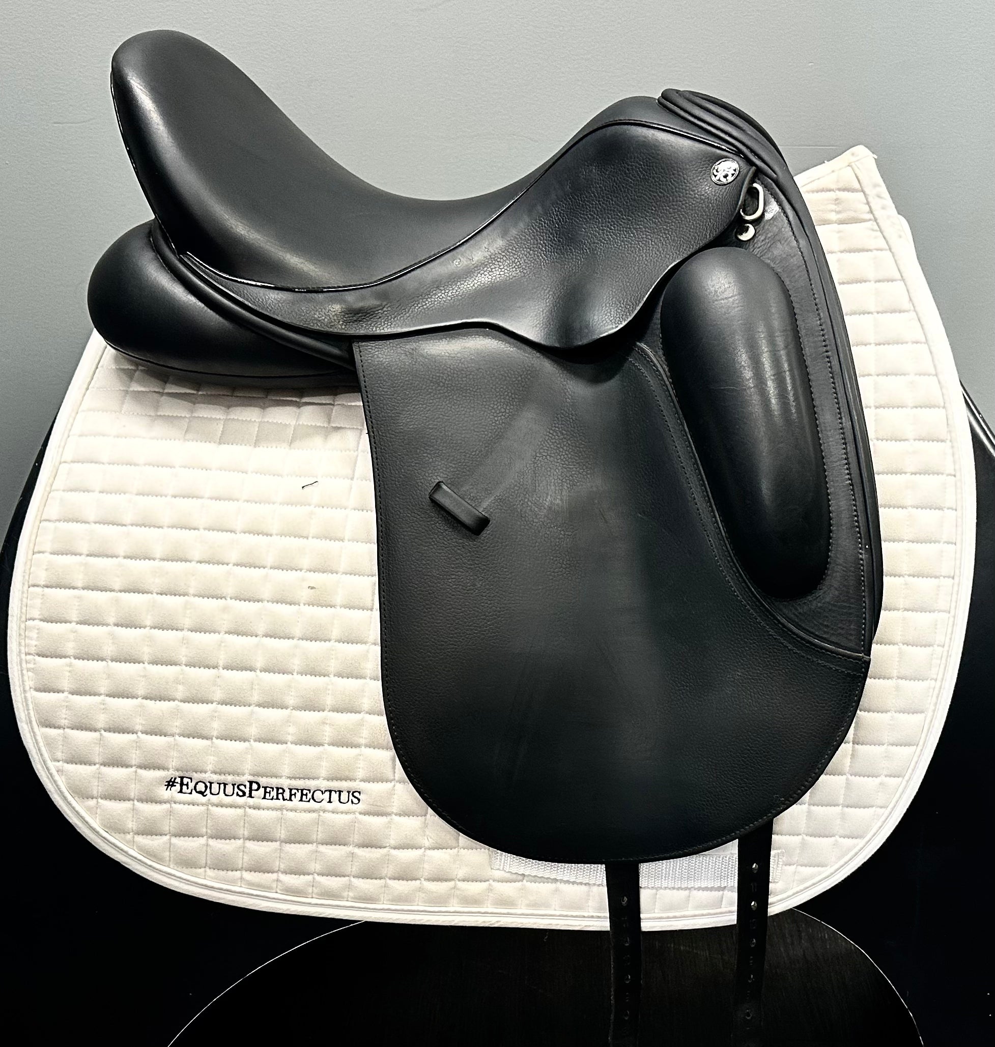 Used Trilogy Allegiance Dressage Saddle 17.5" Wide Tree