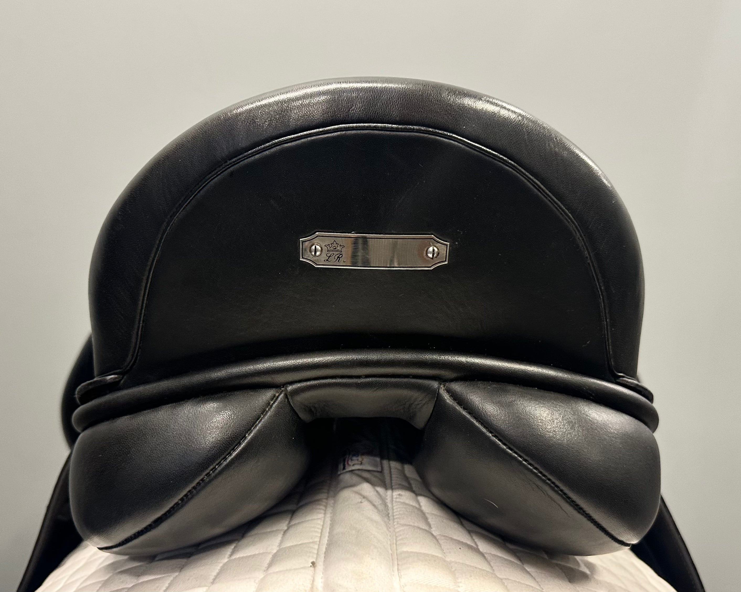Used Lovatt & Ricketts Dressage Saddle 17.5 Wide Tree