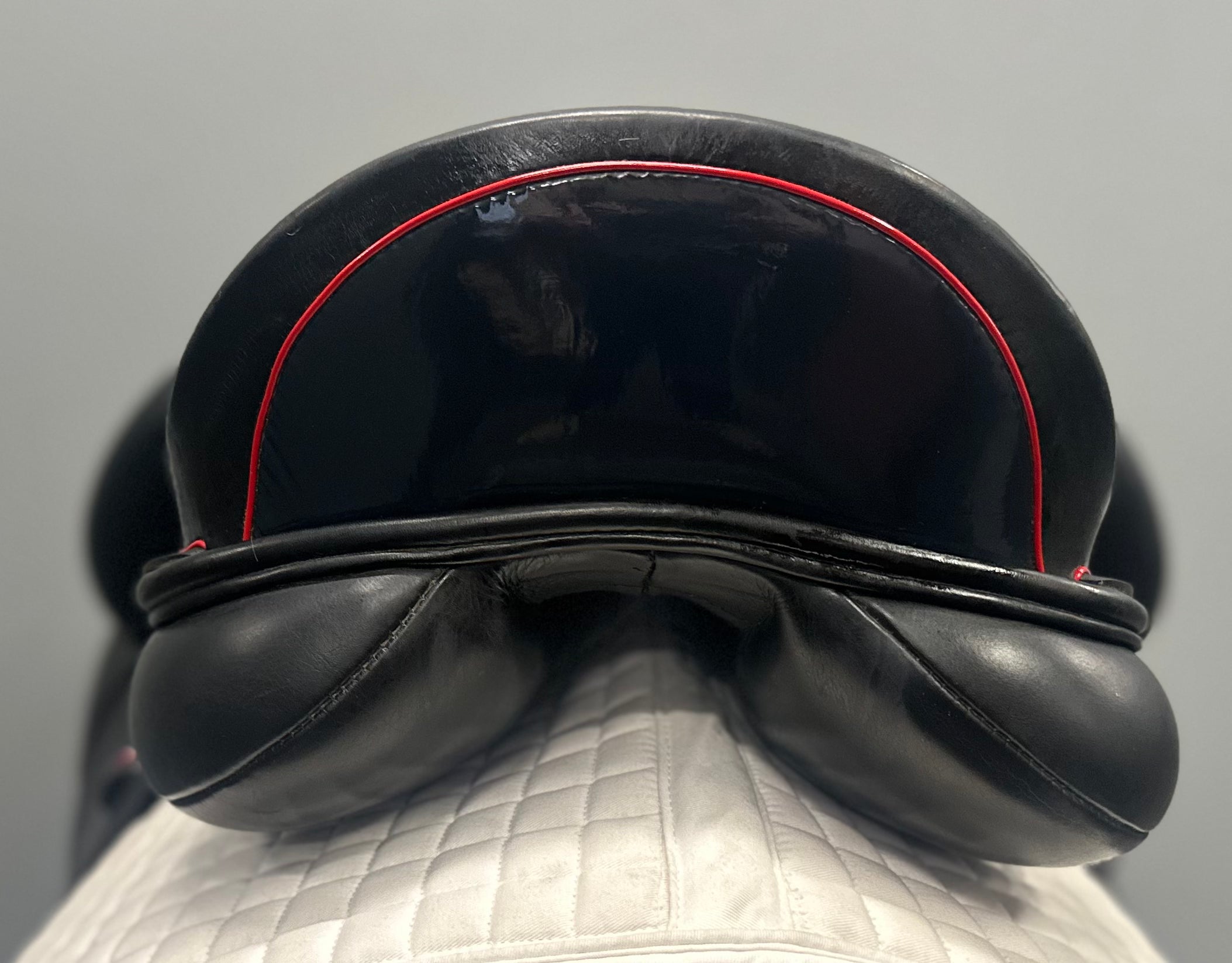 Used Custom Dressage Saddle 18 Wide Tree