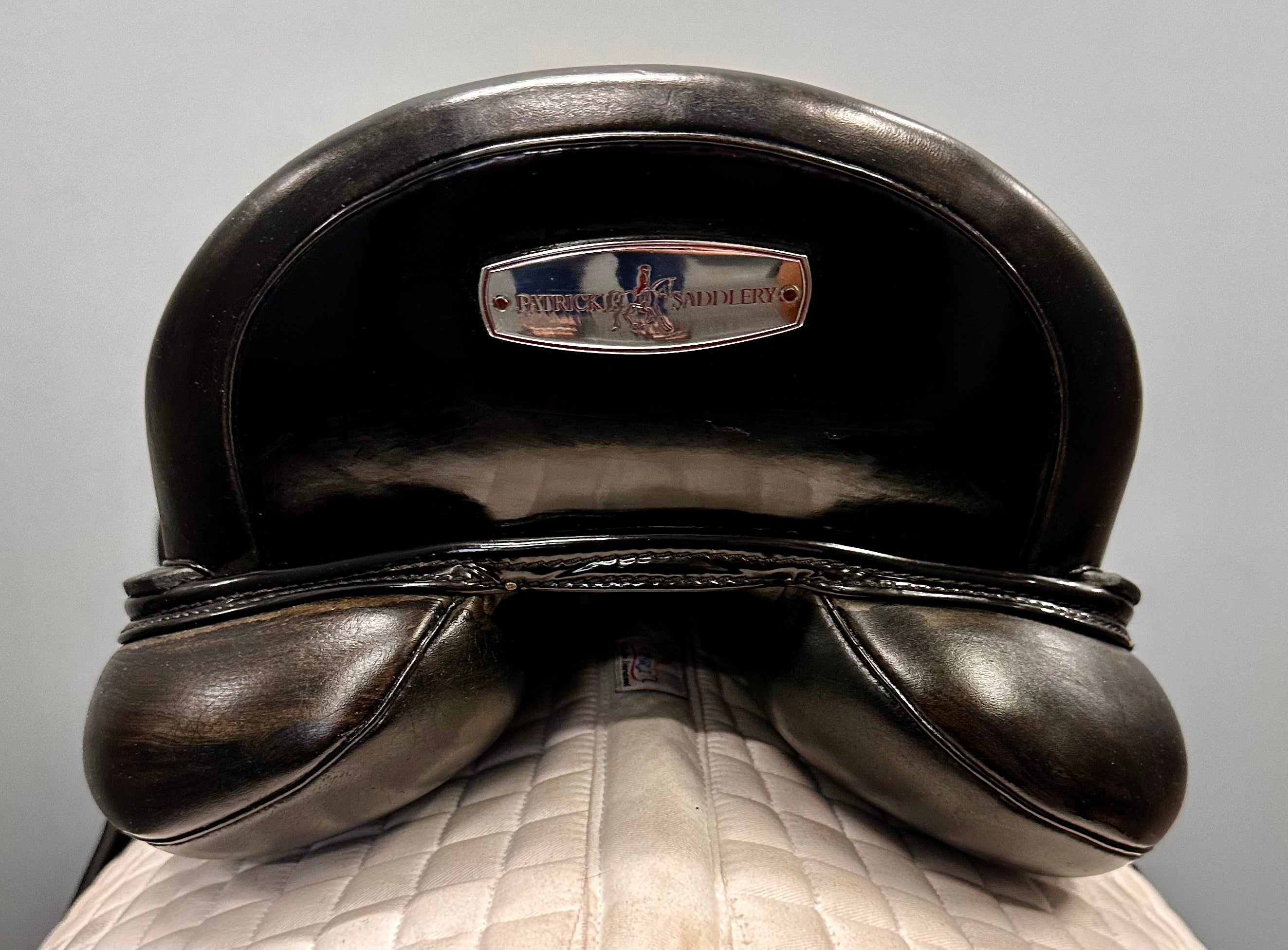 Used Patrick Liberty Dressage Saddle 17.5 Wide Tree
