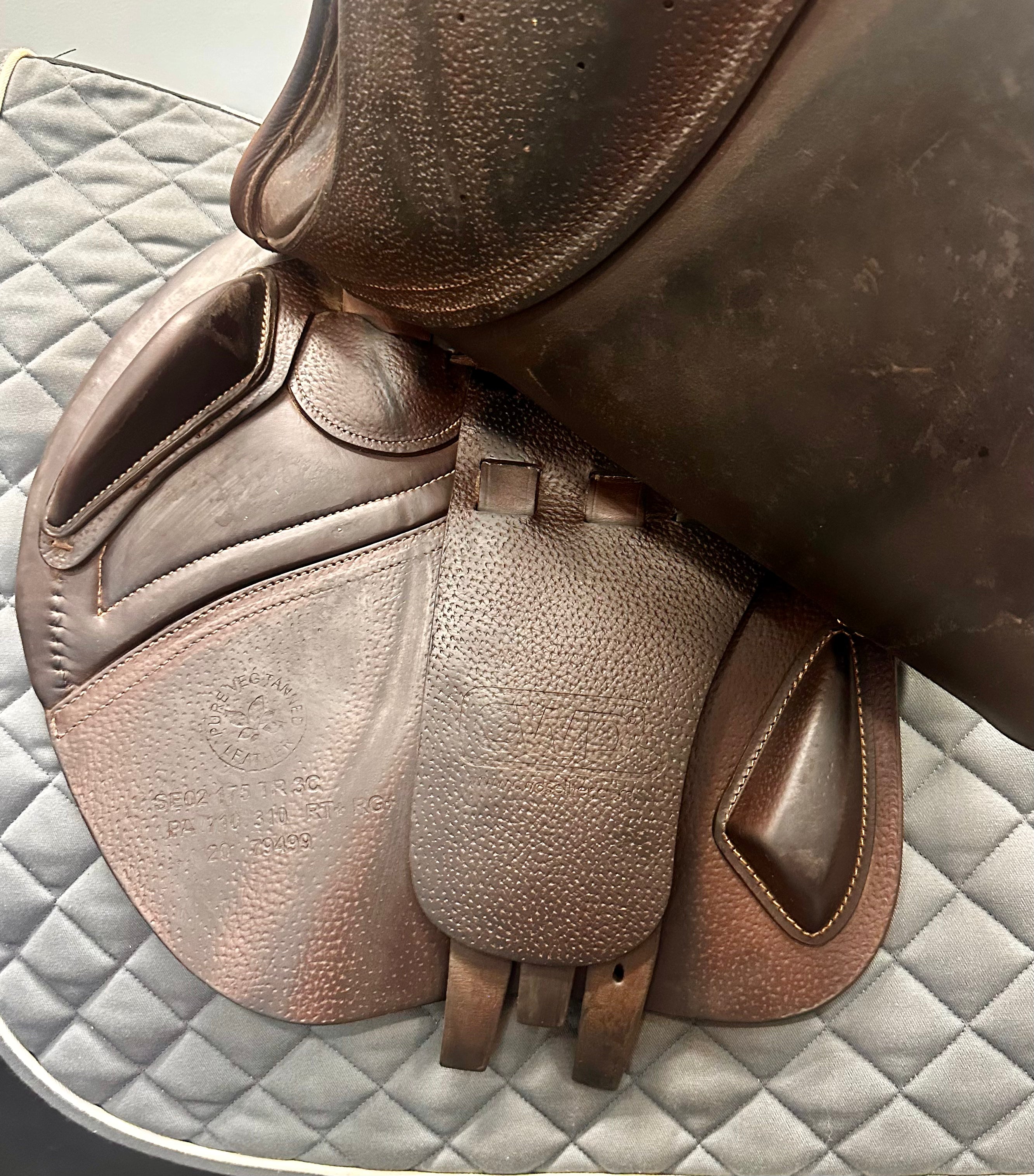 Used CWD Jump Saddle 18" Medium Gullet