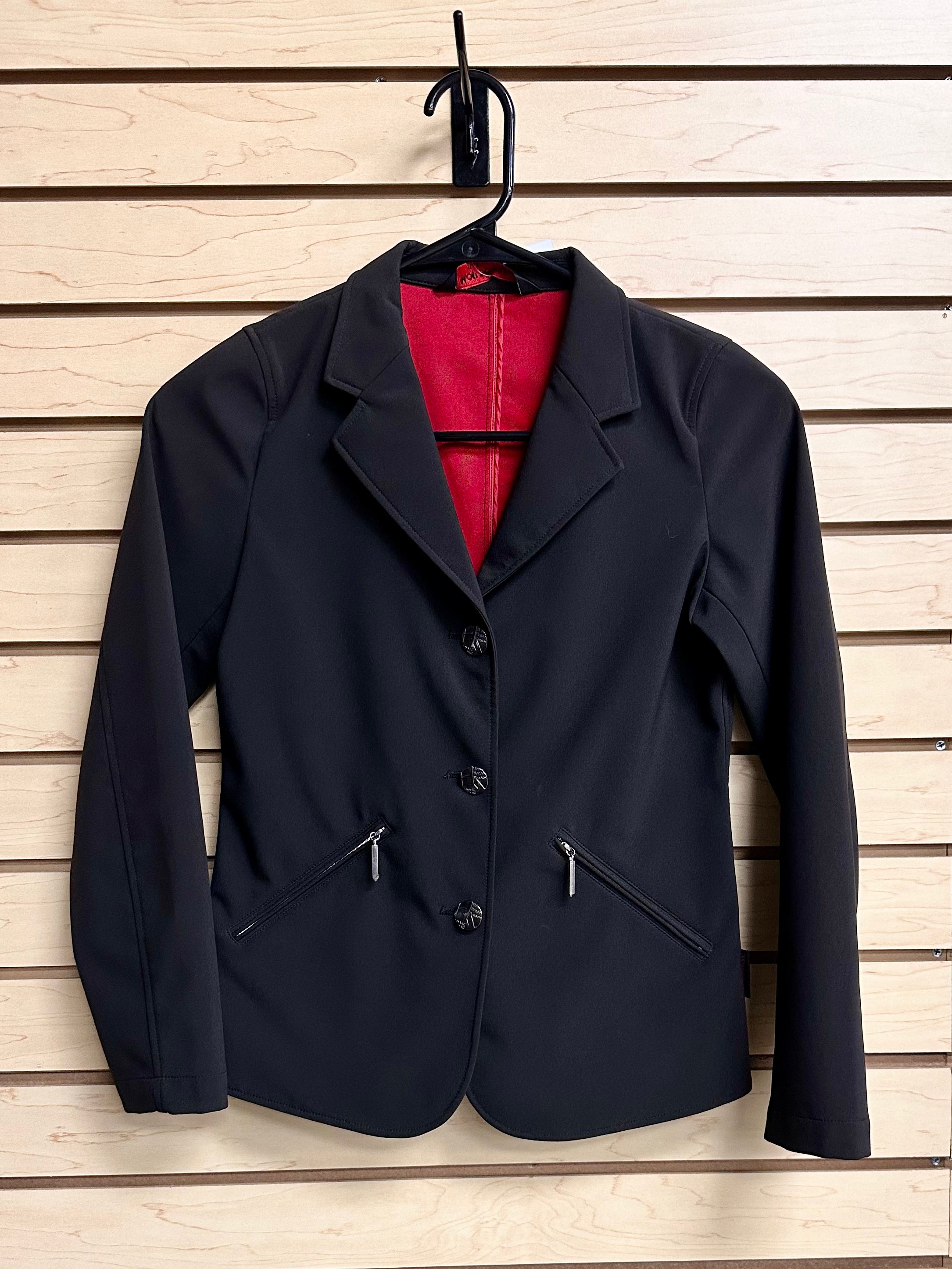 Used 11/12YR Black Horseware Show Coat