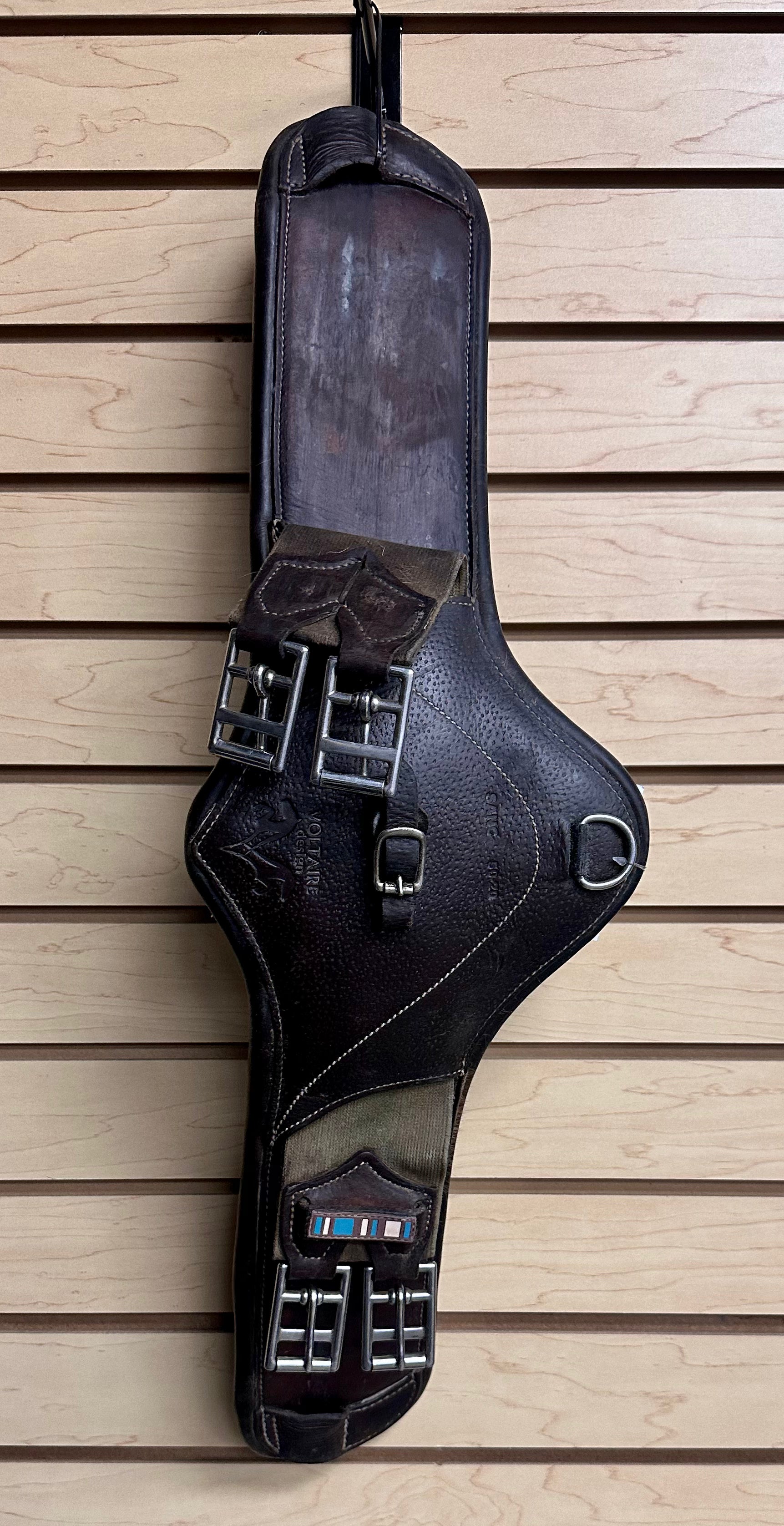 Used 20" Dark Brown Voltaire Short Jump Girth