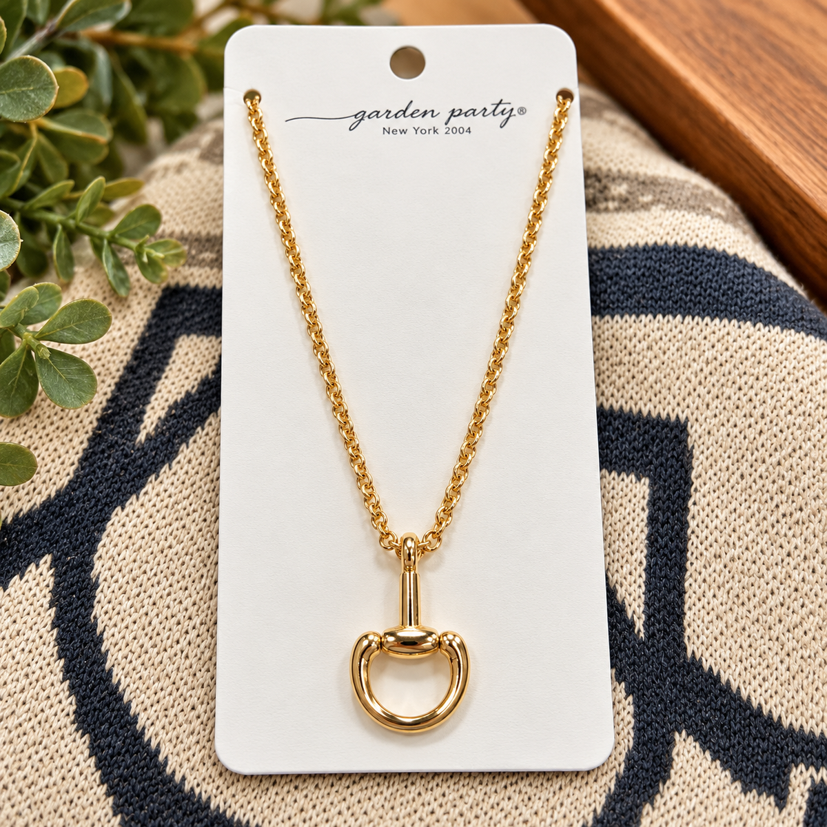 Garden Party Short Bit Necklace
