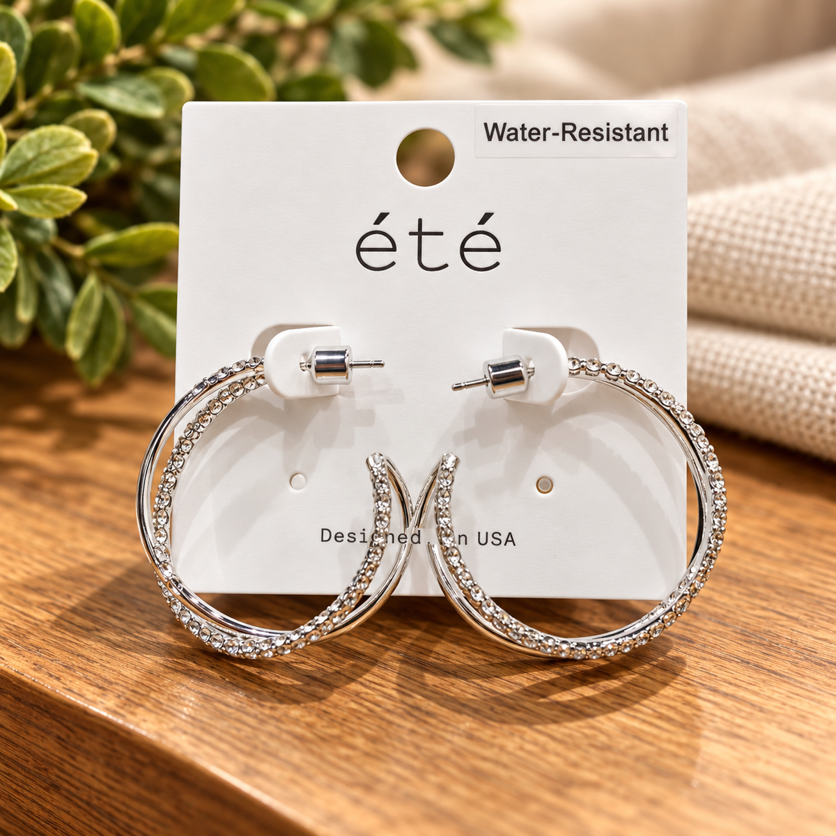 Ete Double Hoop Earring