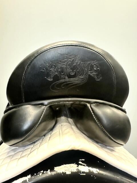 Used Sankey XTS Dressage Saddle 18" Wide Tree