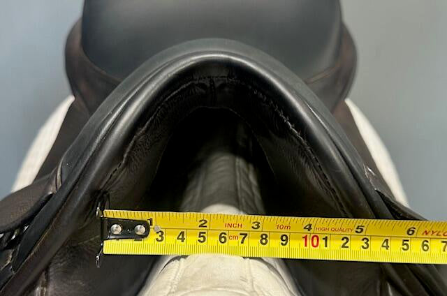 Used Trilogy Verago Elite Dressage Saddle 18" Wide Tree
