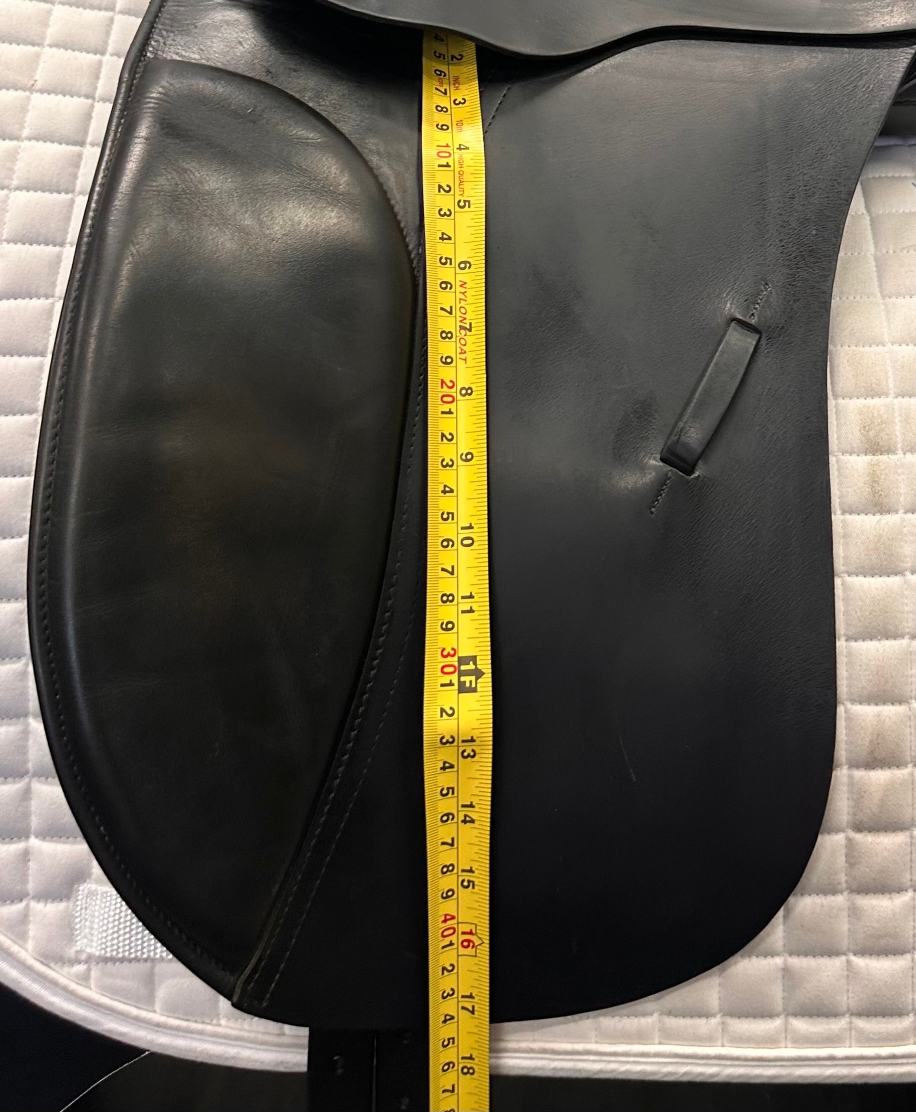 Used Albion SLK Dressage Saddle 17.5" Wide Tree