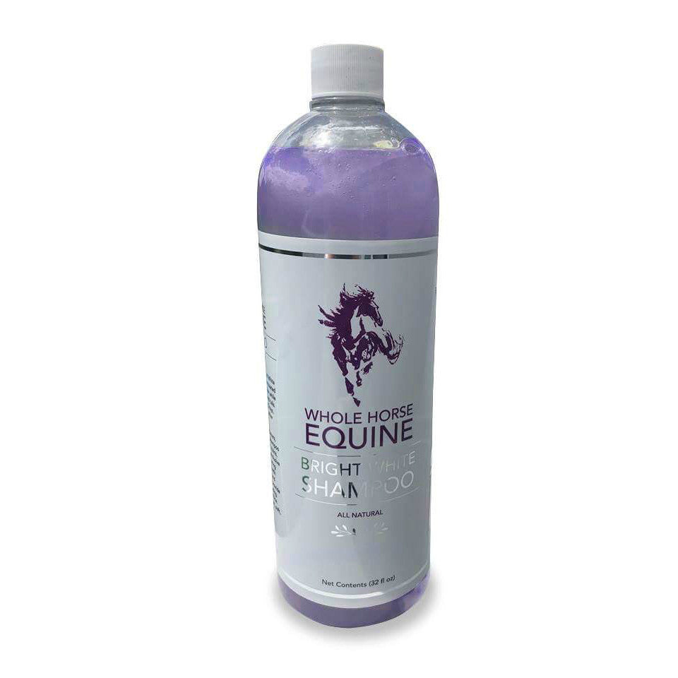 Whole Horse Equine Bright White Shampoo - 32oz - sku to order - 95808