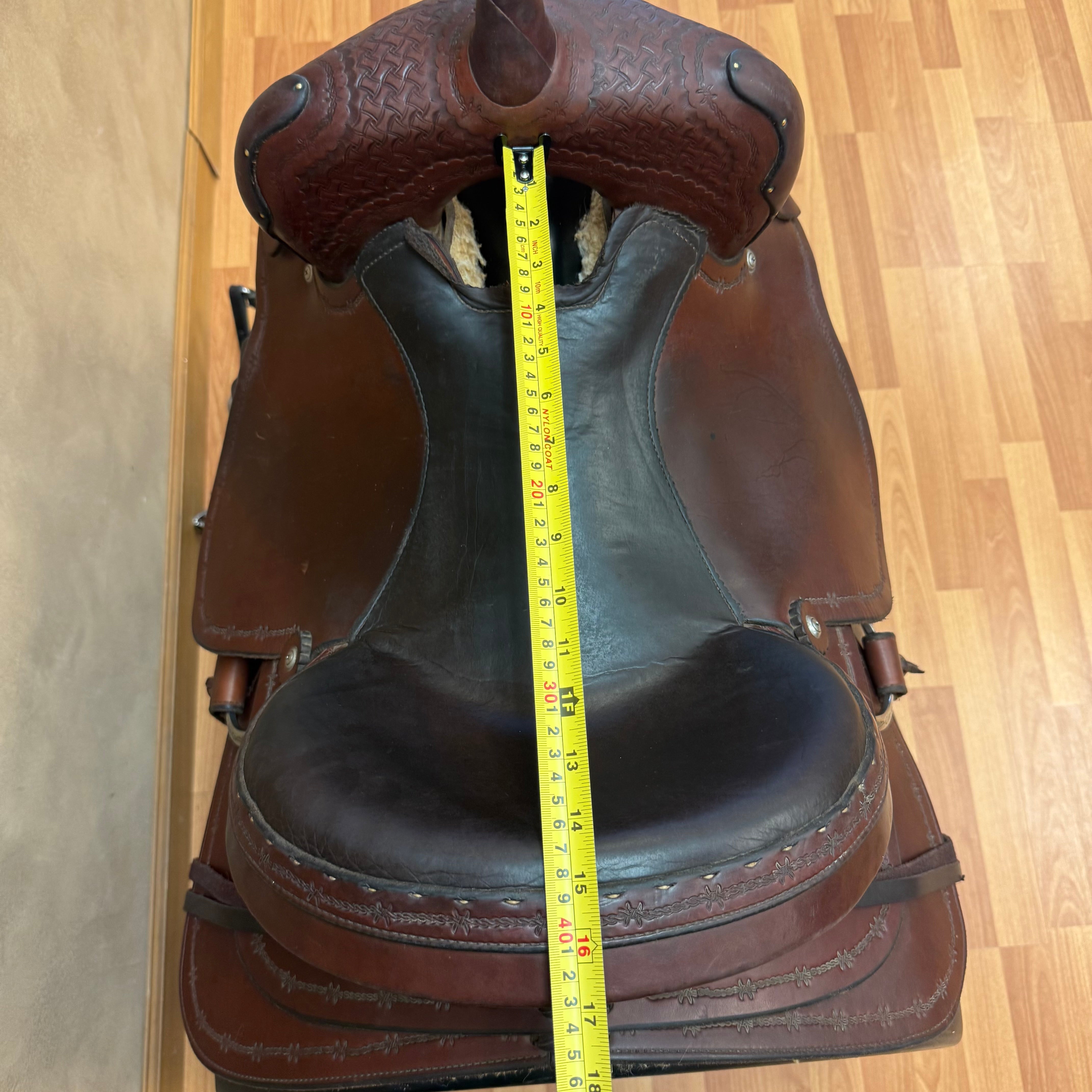 Used Circle L Ranch Western Saddle 15"