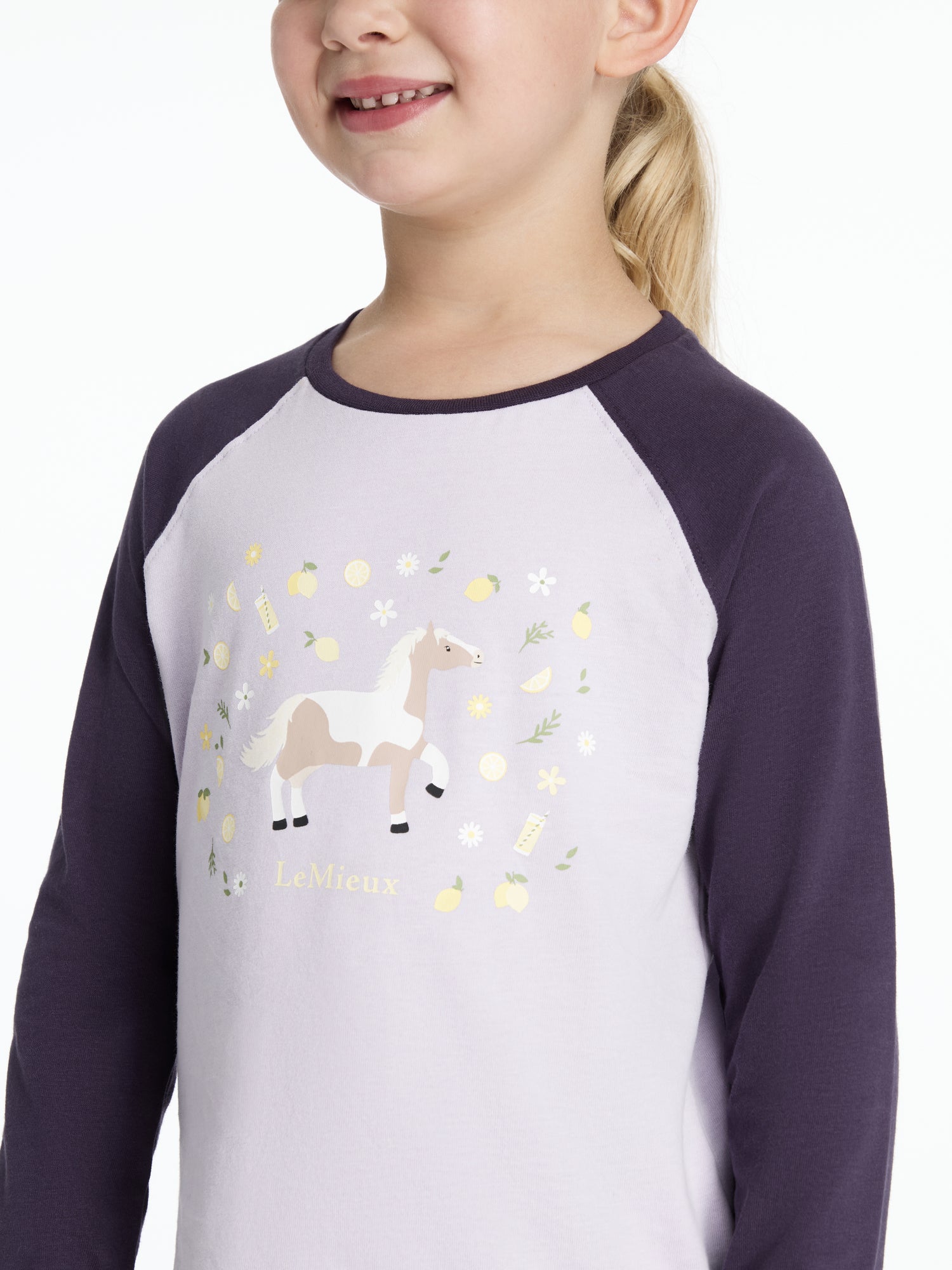 LeMieux Mini Jamie Lemon Long Sleeve Top