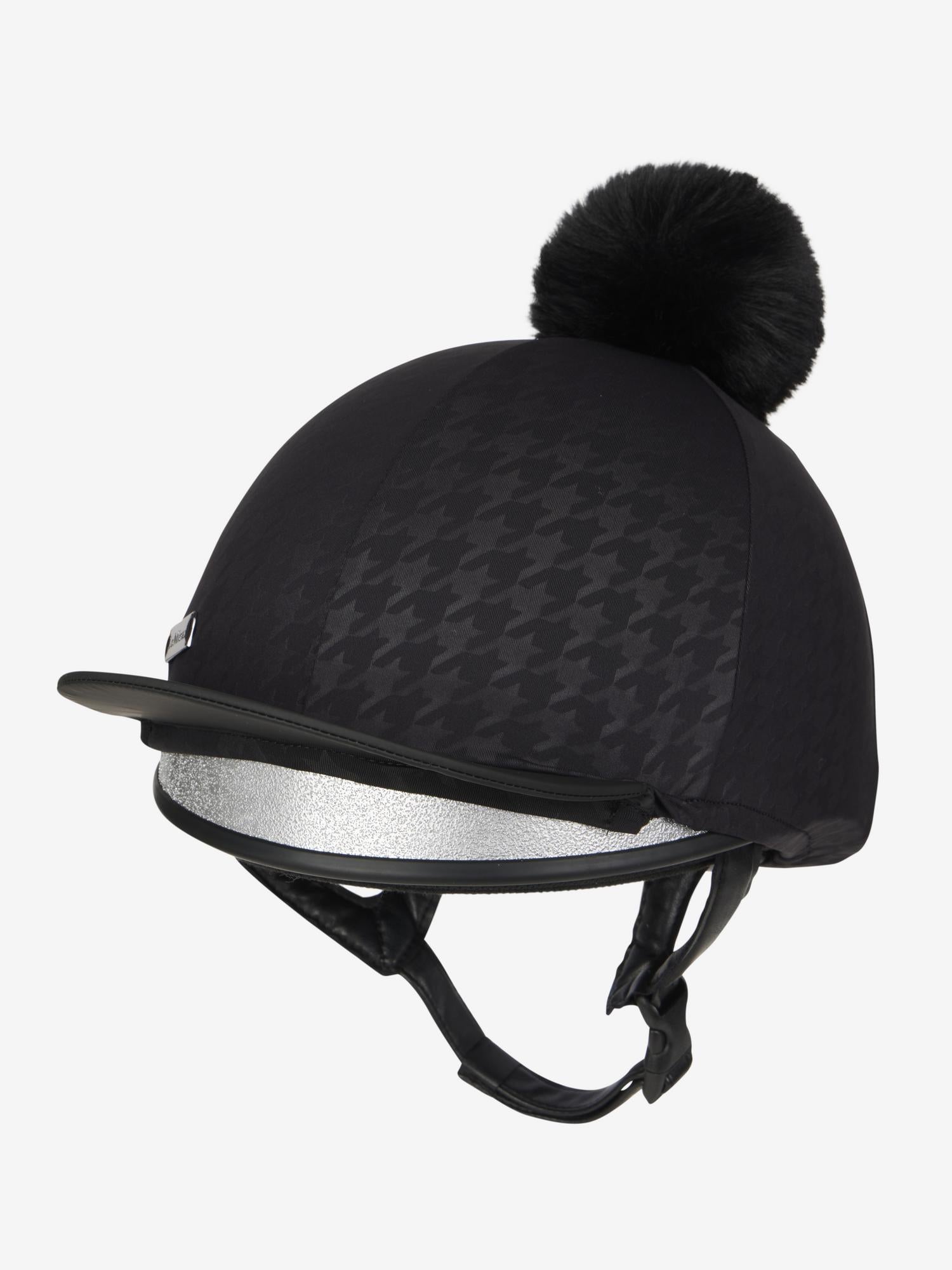 LeMieux Aspen Houndstooth Helmet Silk