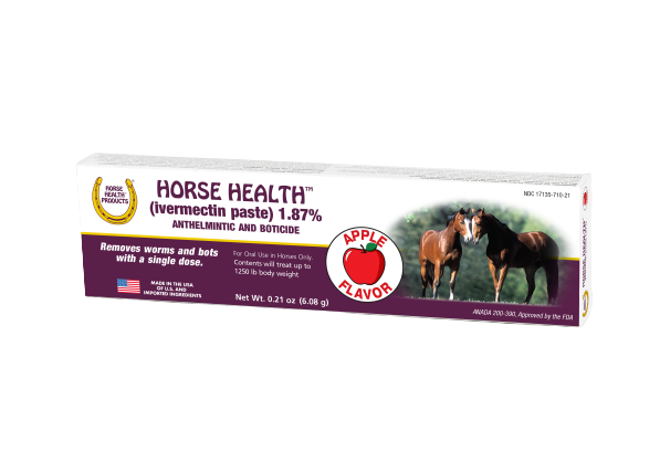 Horse Health Ivermectin Dewormer Paste