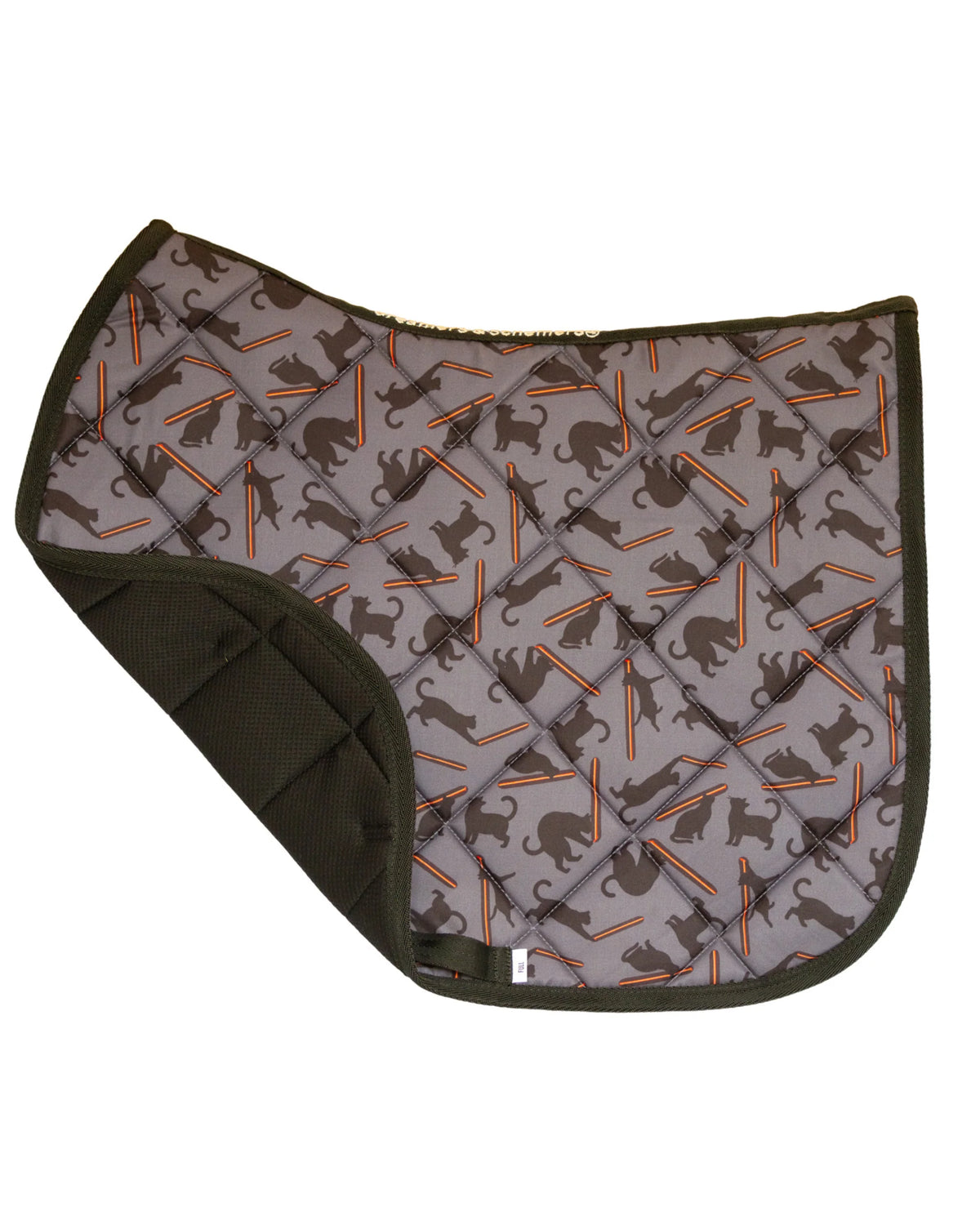 Dreamers & Schemers All Purpose Saddle Pad - Laser Cats