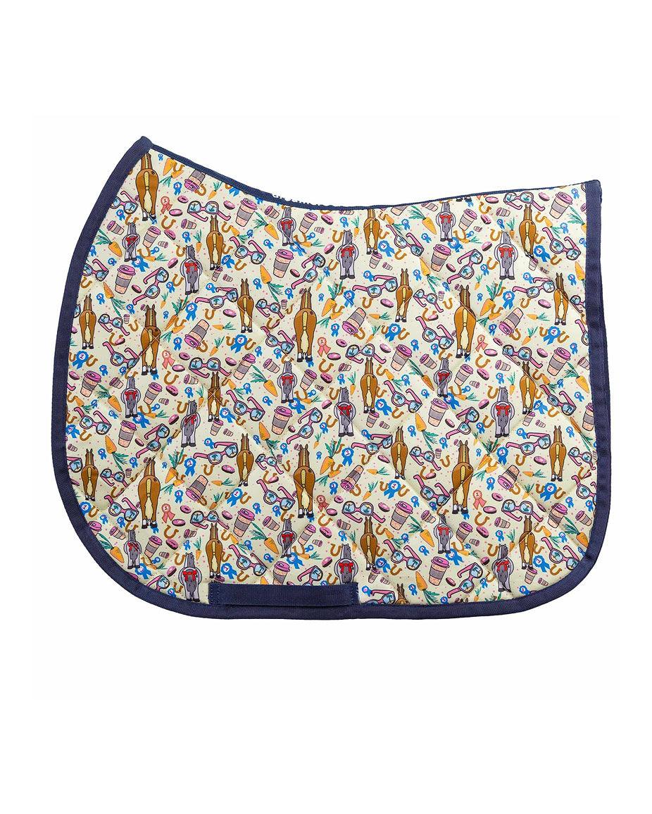 Dreamers & Schemers All Purpose Saddle Pad - Pony Party