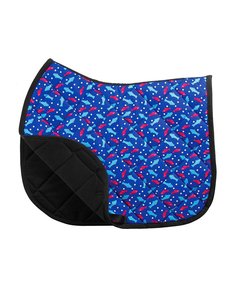 Dreamers & Schemers All Purpose Saddle Pad - Sweetish Fish