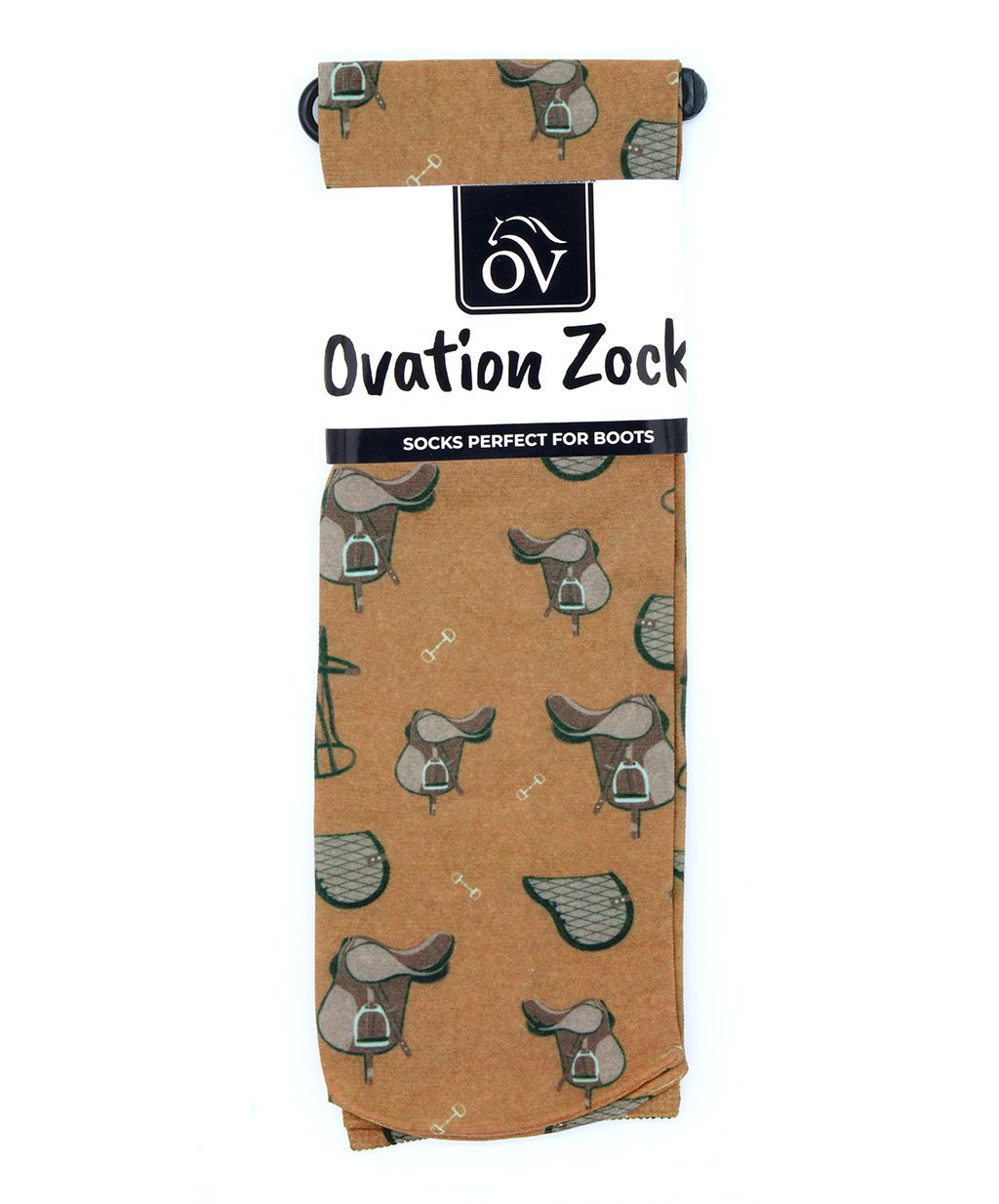 Ovation Ladies Patterned Zocks Riding Boot Socks